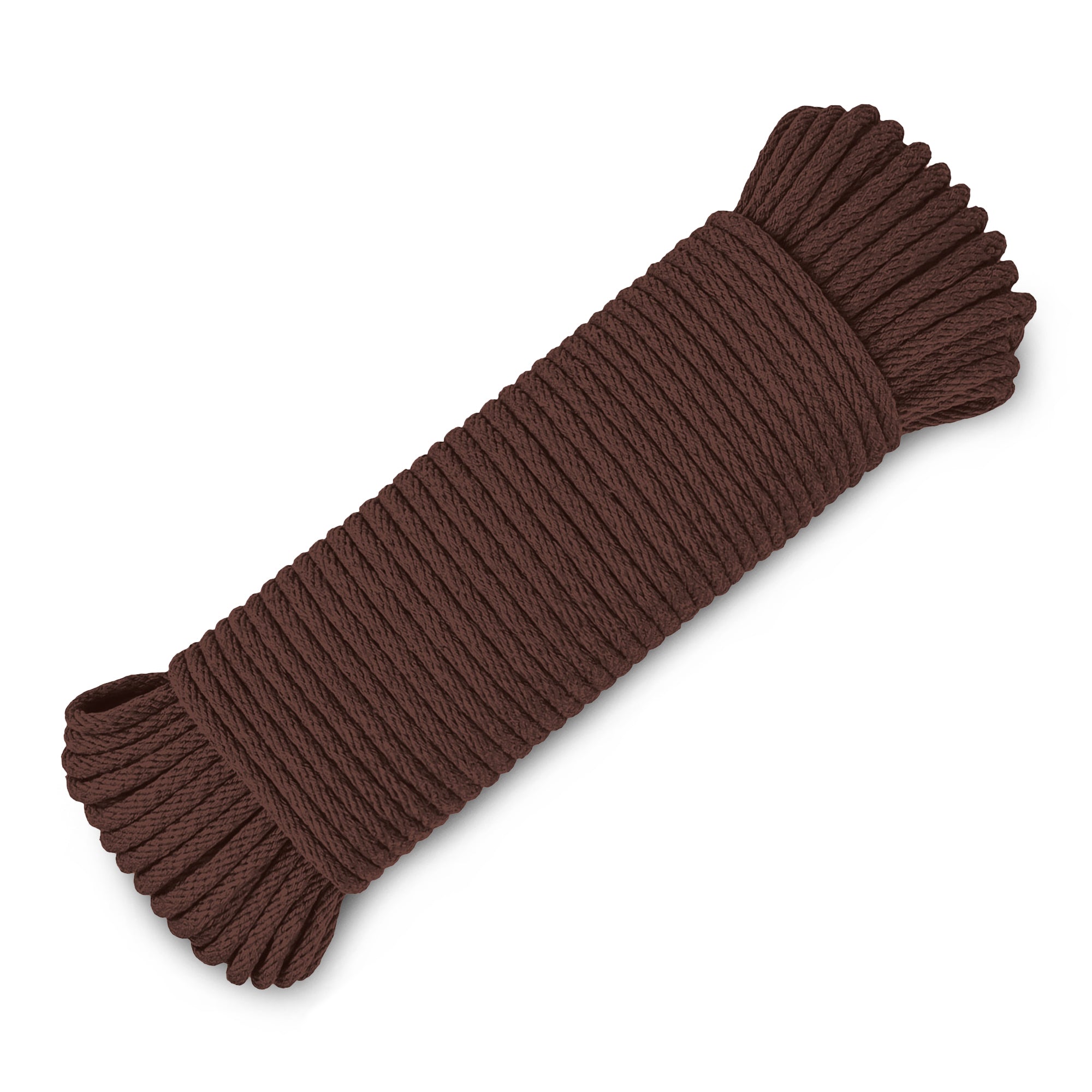 Rope Cotton 3/16" 100 ft Brown - image 1