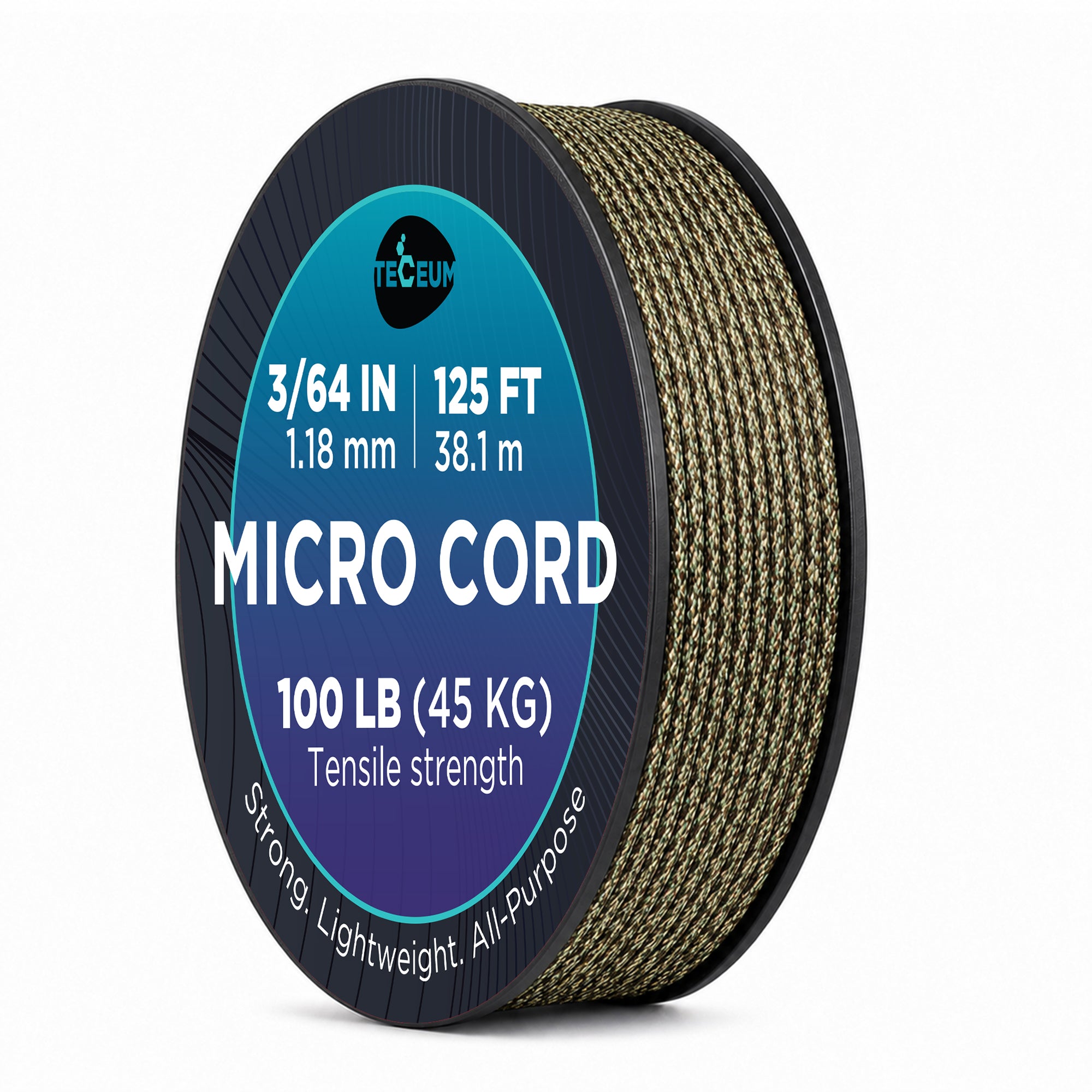 Micro Paracord – Camo – 125 ft - image 1