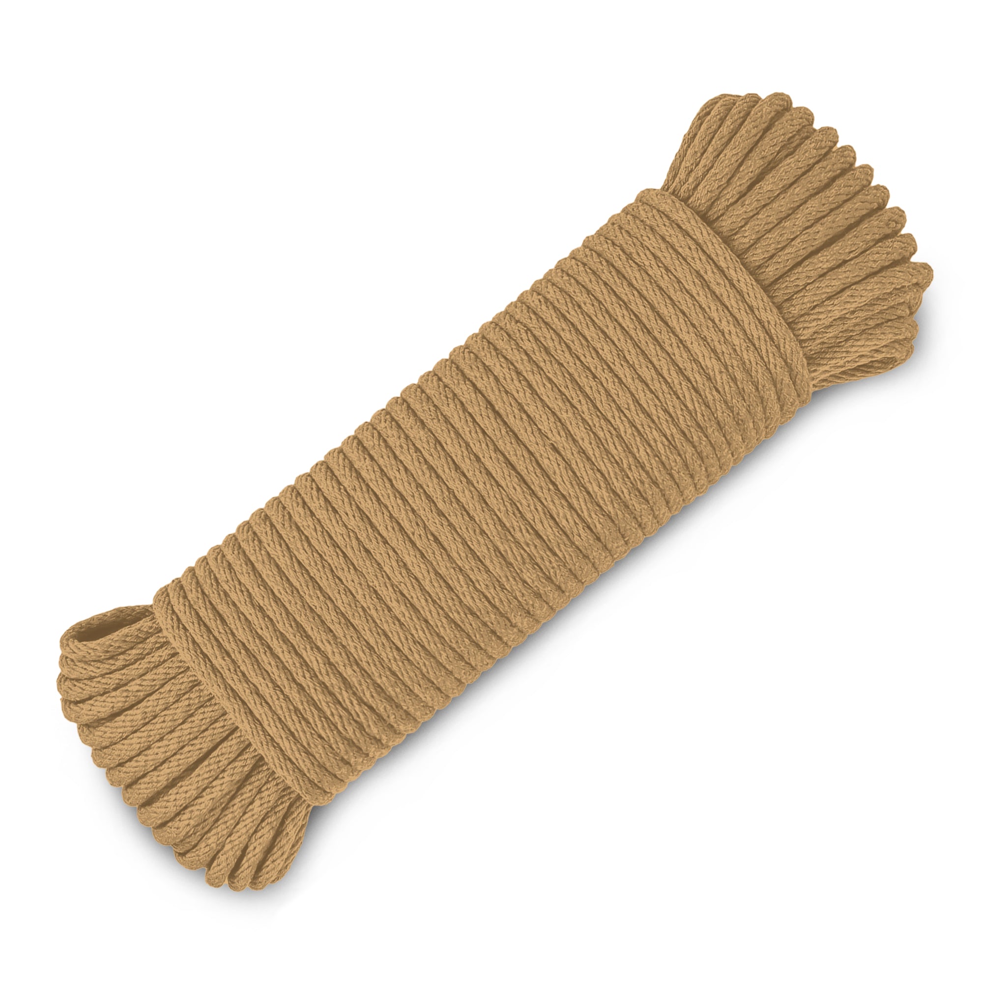 Rope Cotton 3/16" 100 ft Cappuchino - image 1