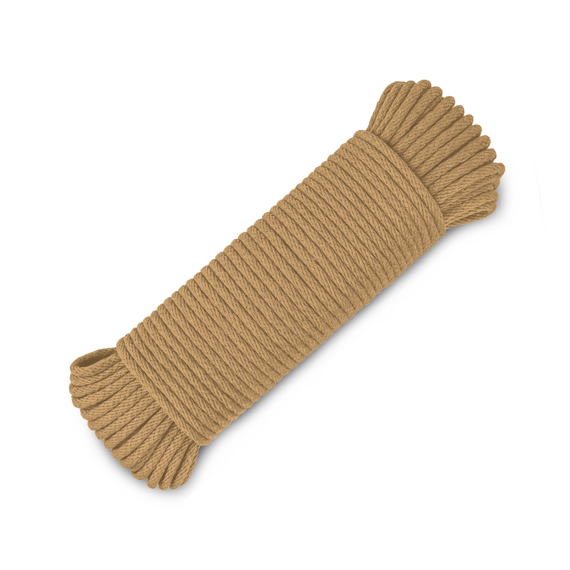 Rope Cotton 3/16" 50 ft Cappuchino - image 1