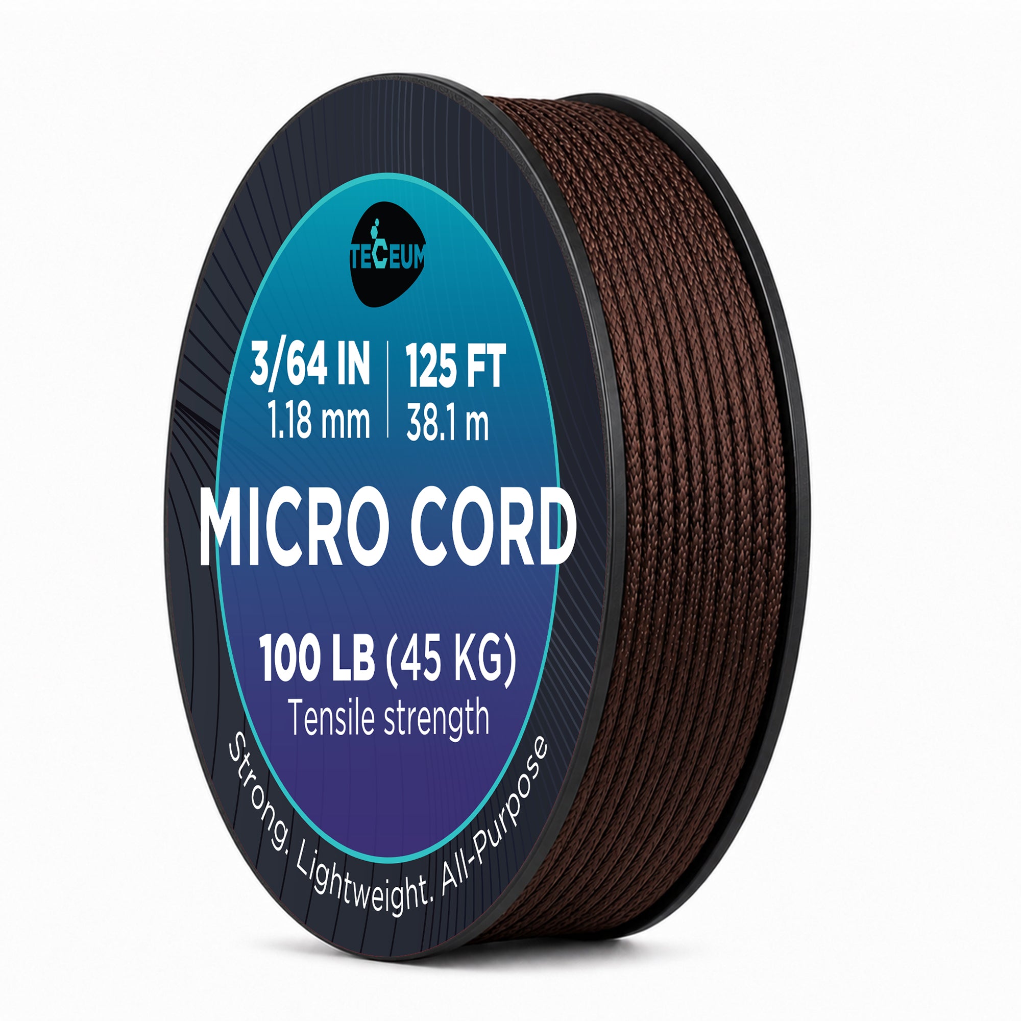 Micro Paracord – Chocolate – 125 ft - image 1
