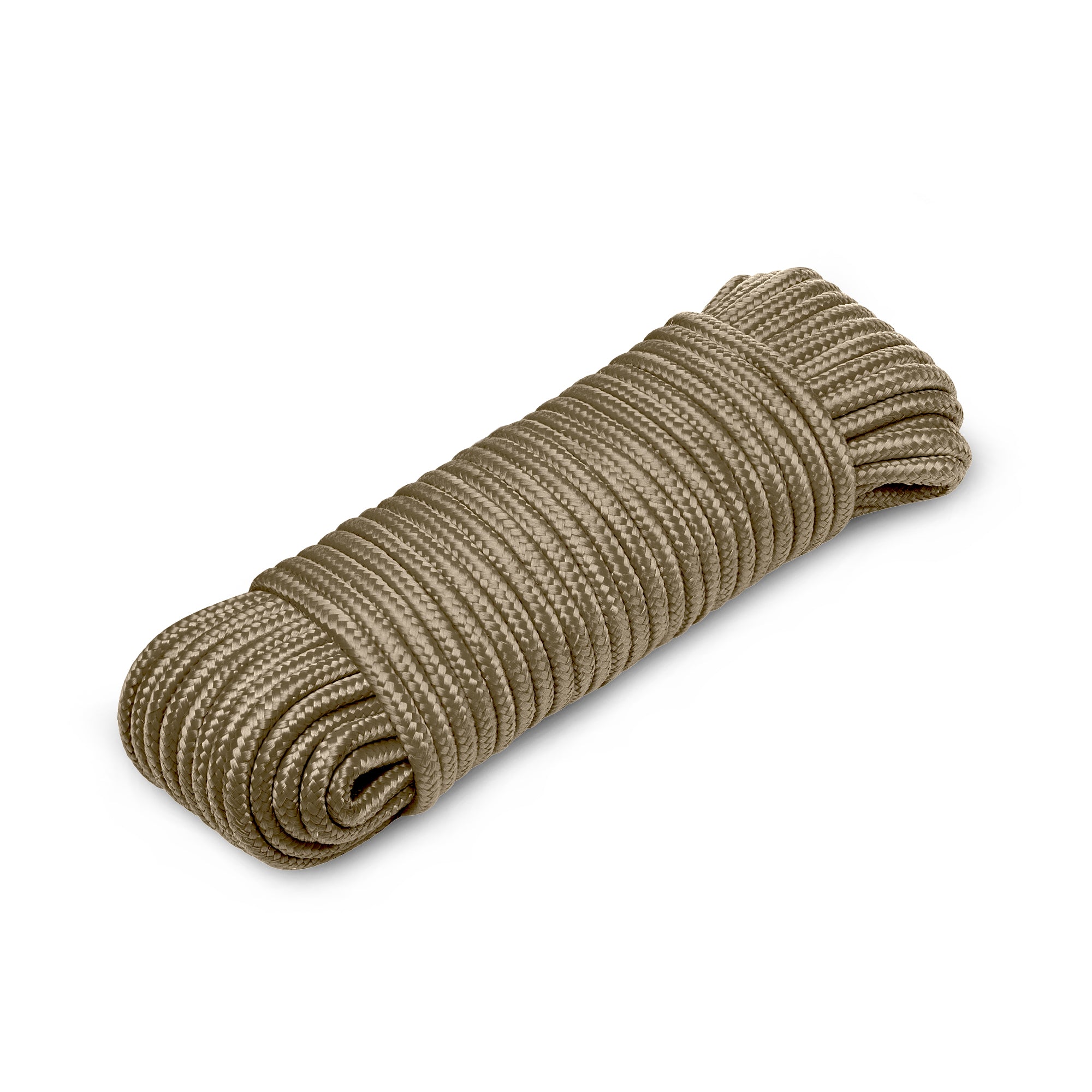 Rope Polypropylene 1/4" 90 ft Coyote Brown - image 1