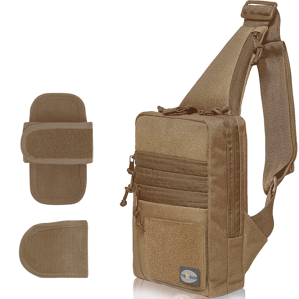 Tactical Bag with Patch - Coyote - image 1