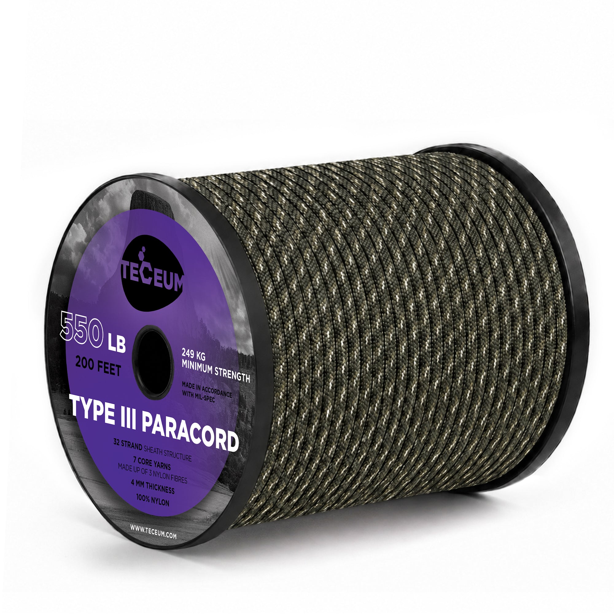 Paracord III 550 Digi Camo – 200 ft - image 1