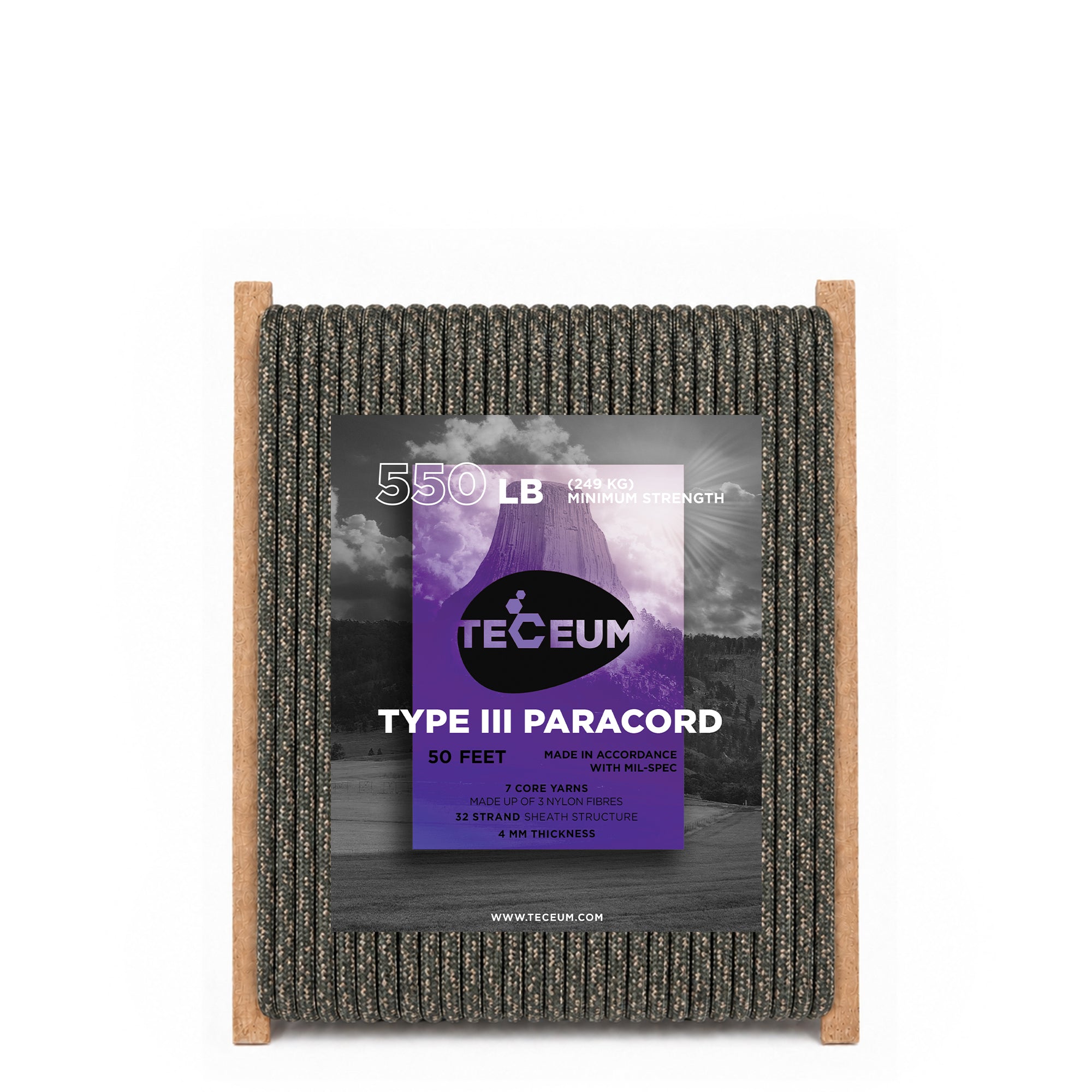 Paracord III 550 Digi Camo – 50 ft - image 1