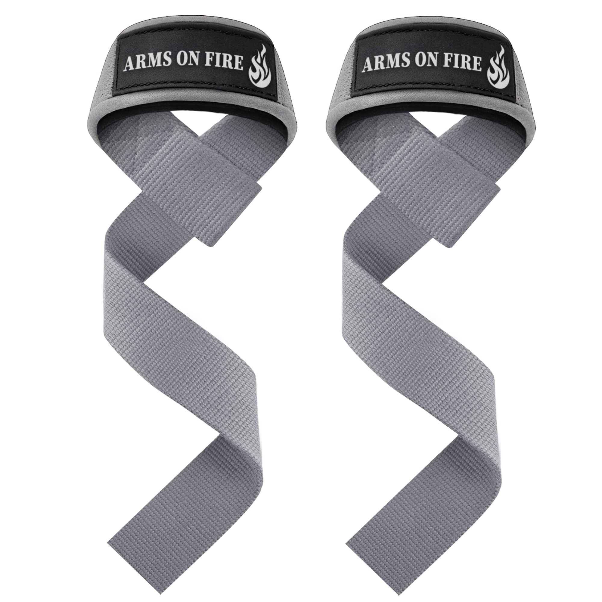 Wrist Straps – Arms on Fire – Gray - image 1