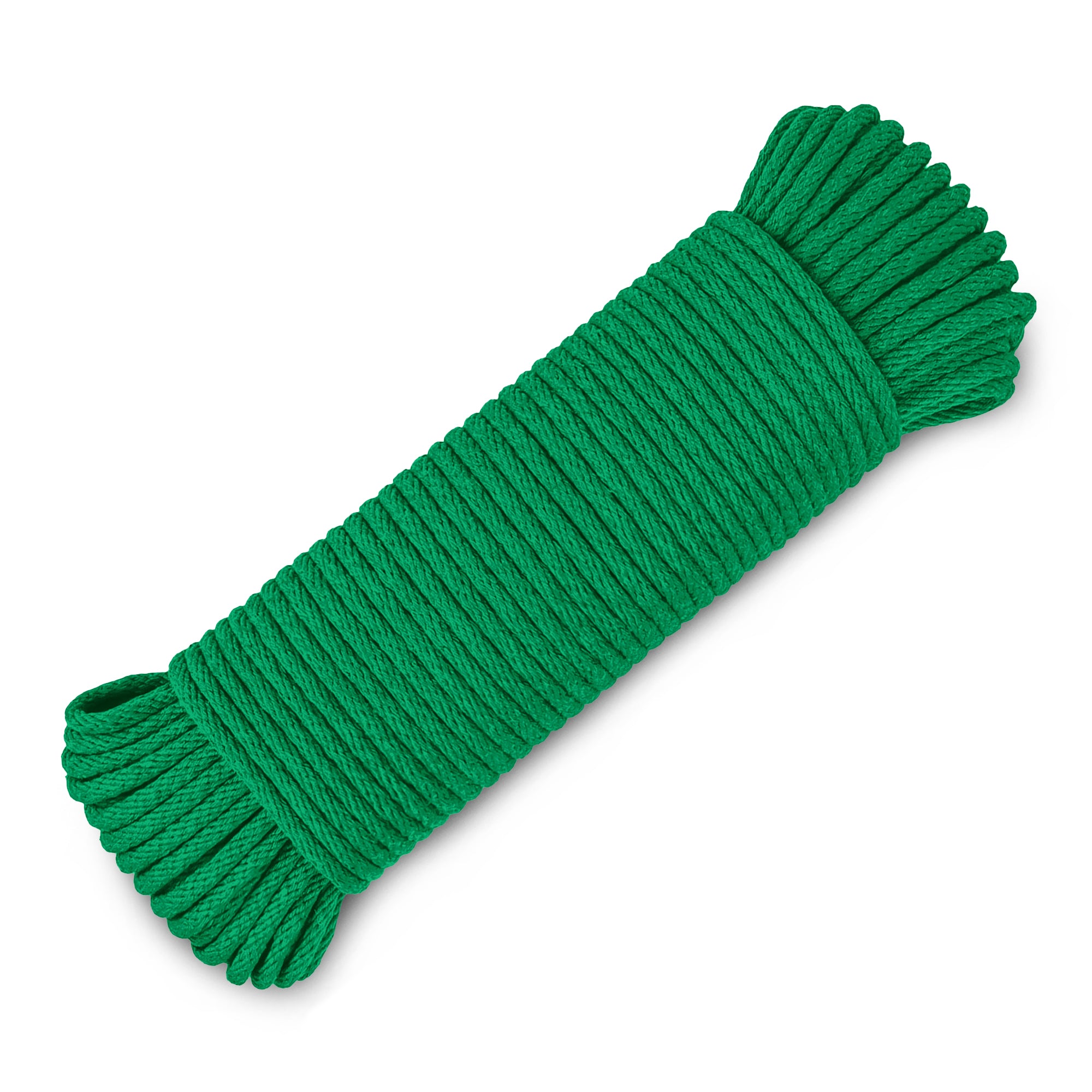 Rope Cotton 3/16" 100 ft Green - image 1