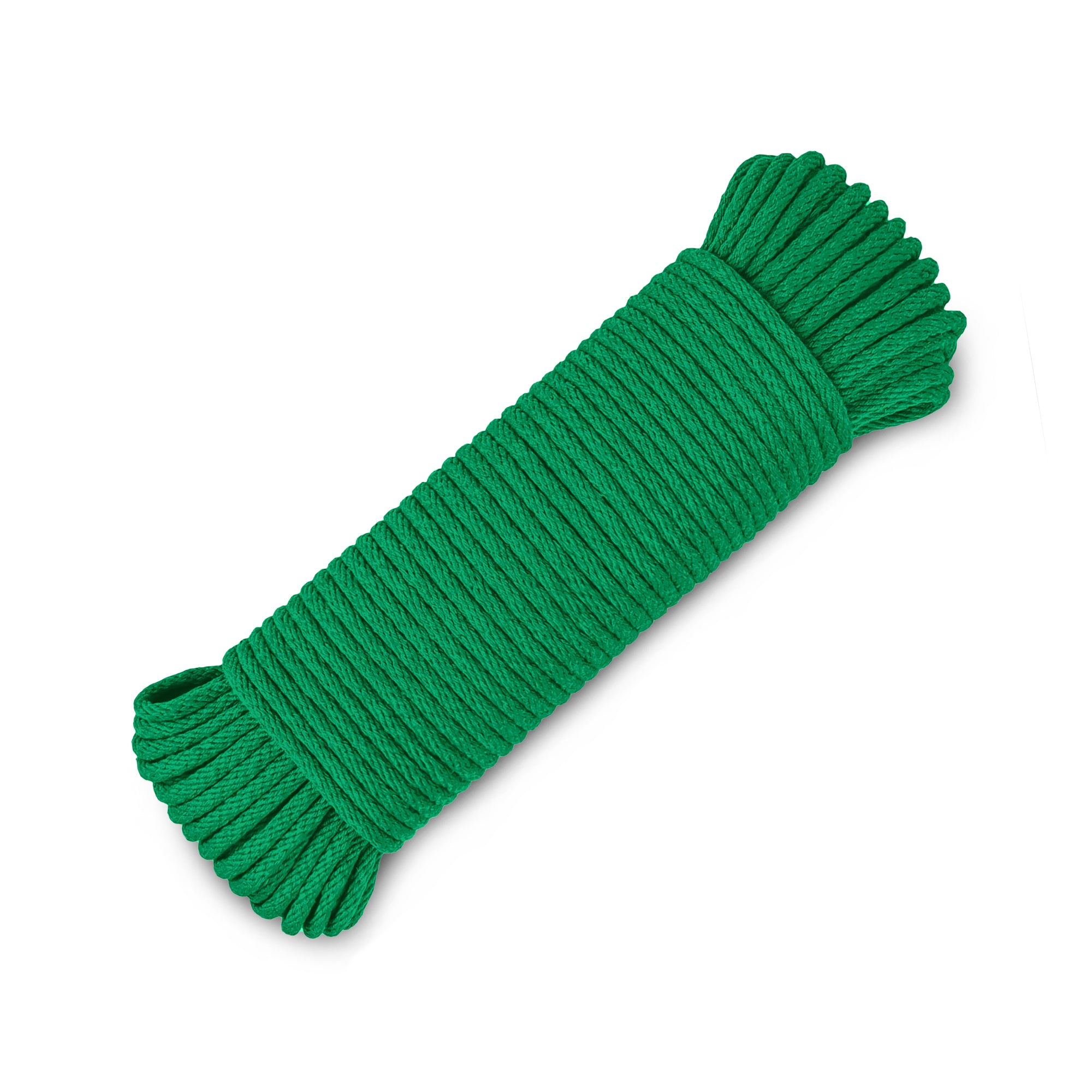 Rope Cotton 3/16" 50 ft Green - image 1