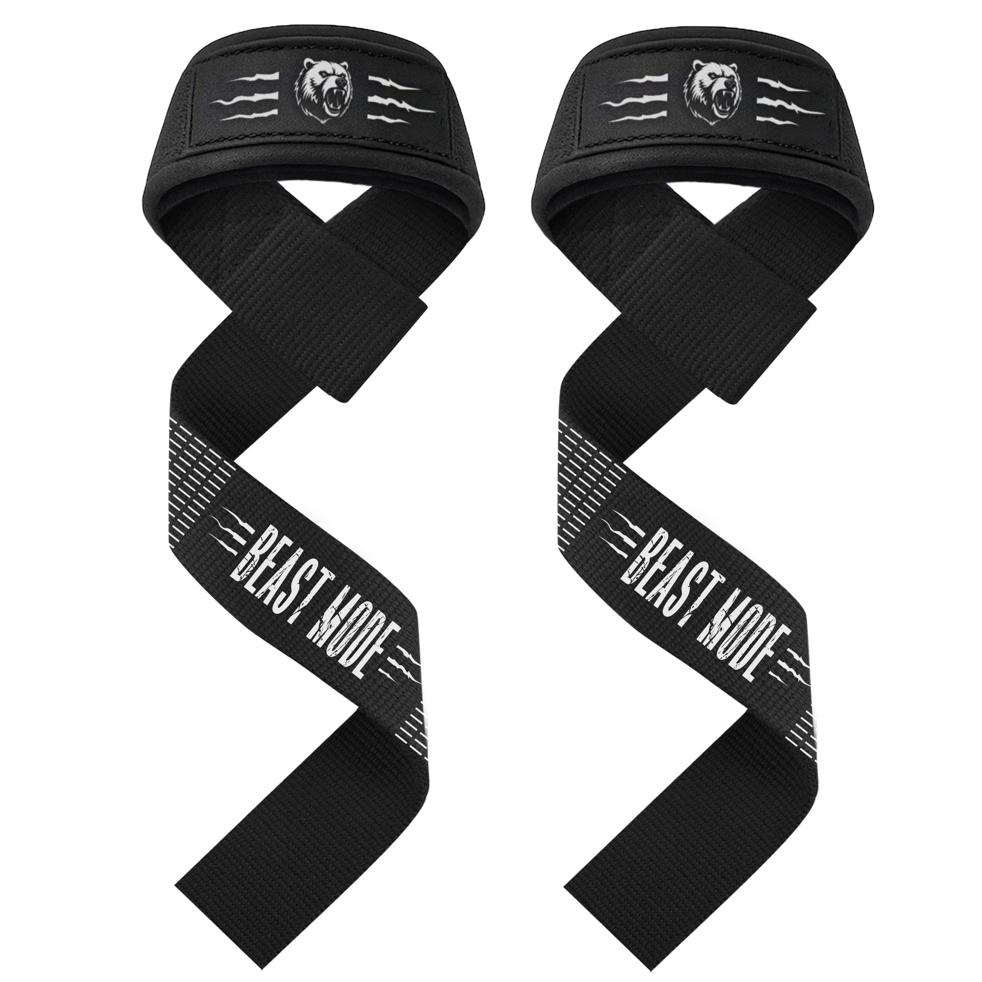 Wrist Straps – Grizzly – Black and White - image 1