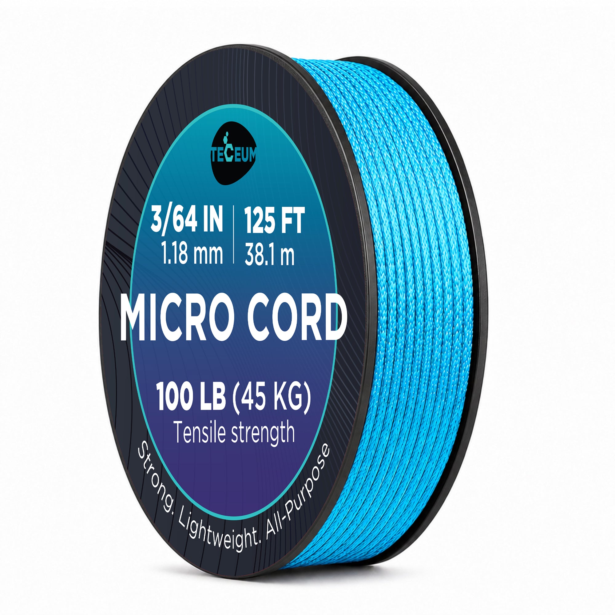 Micro Paracord – Ice Mint – 125 ft - image 1