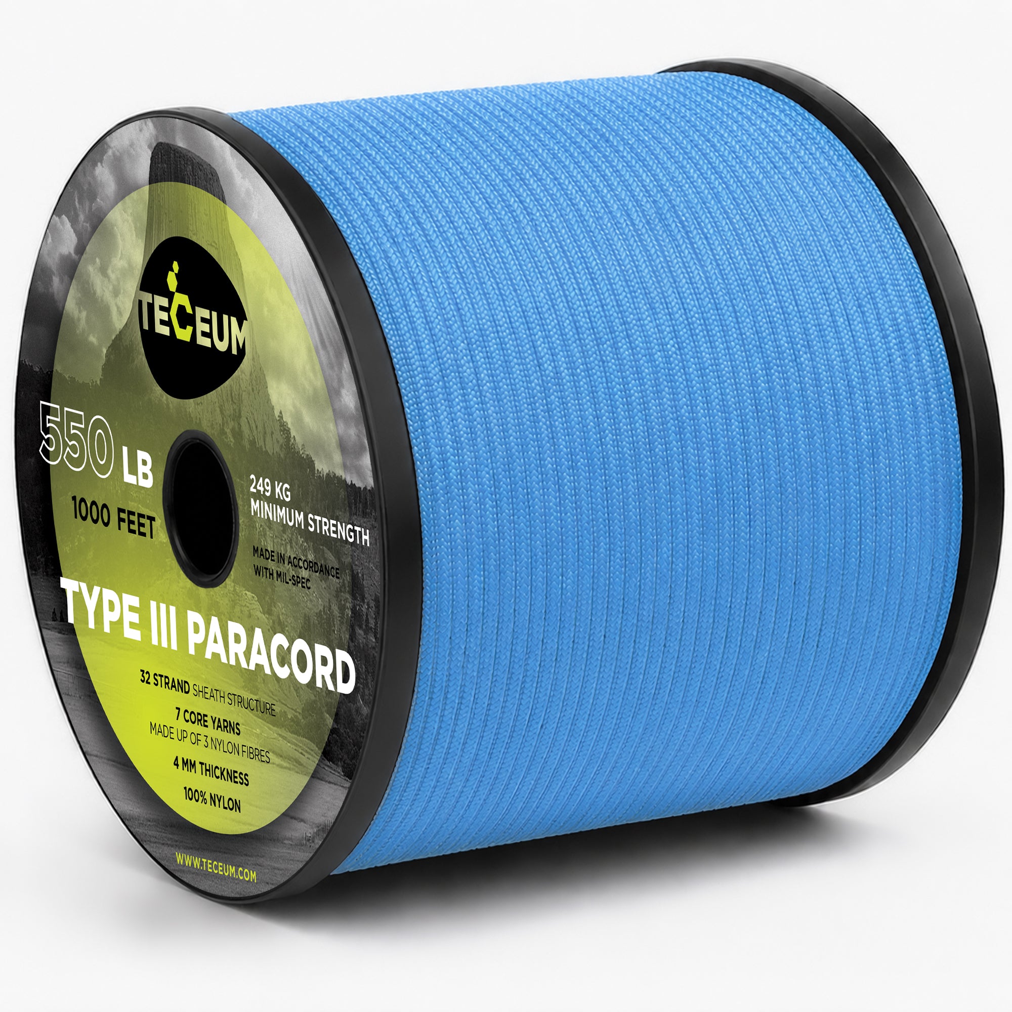 Paracord III 550 Icy Lake – 1000 ft - image 1