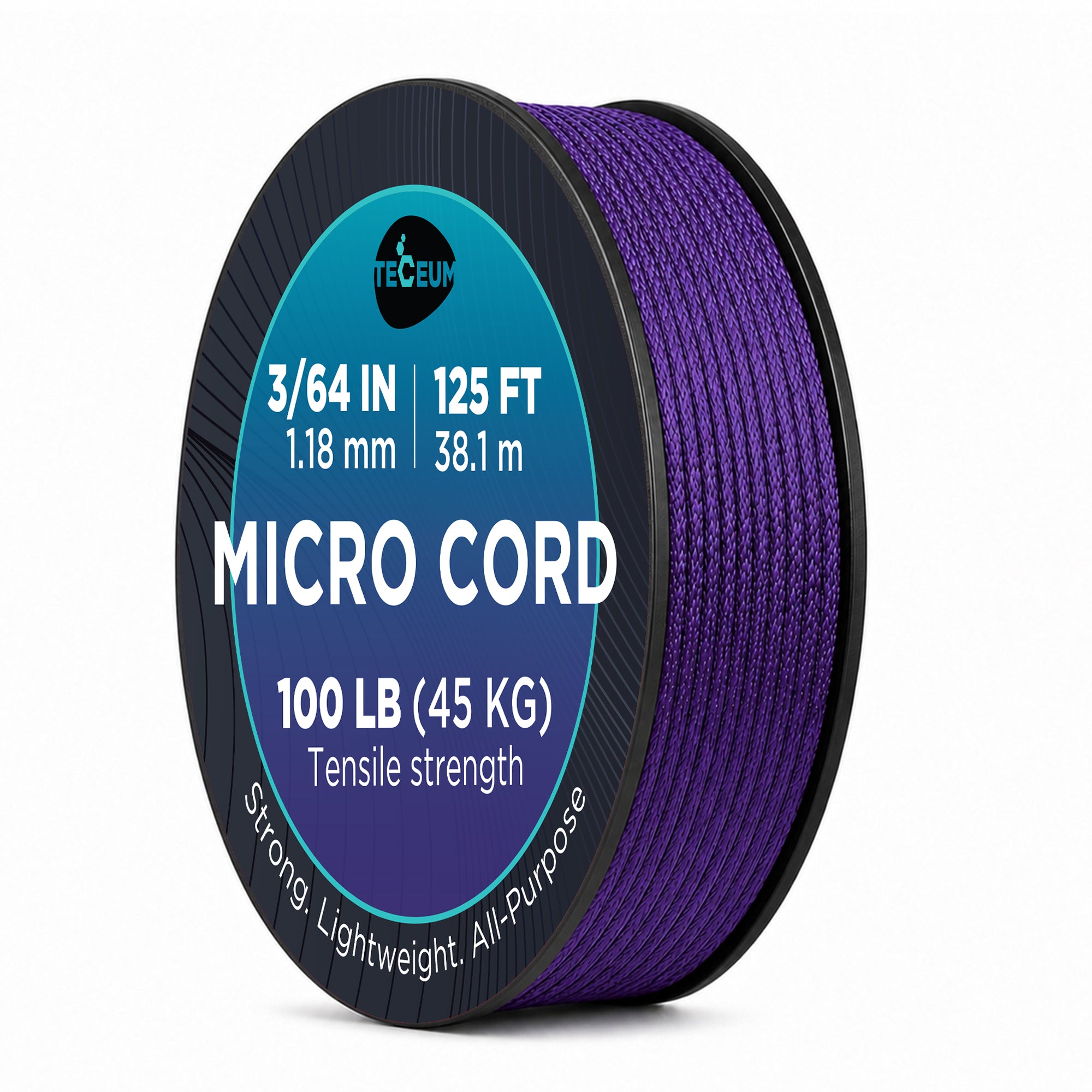 Micro Paracord – Indigo – 125 ft - image 1