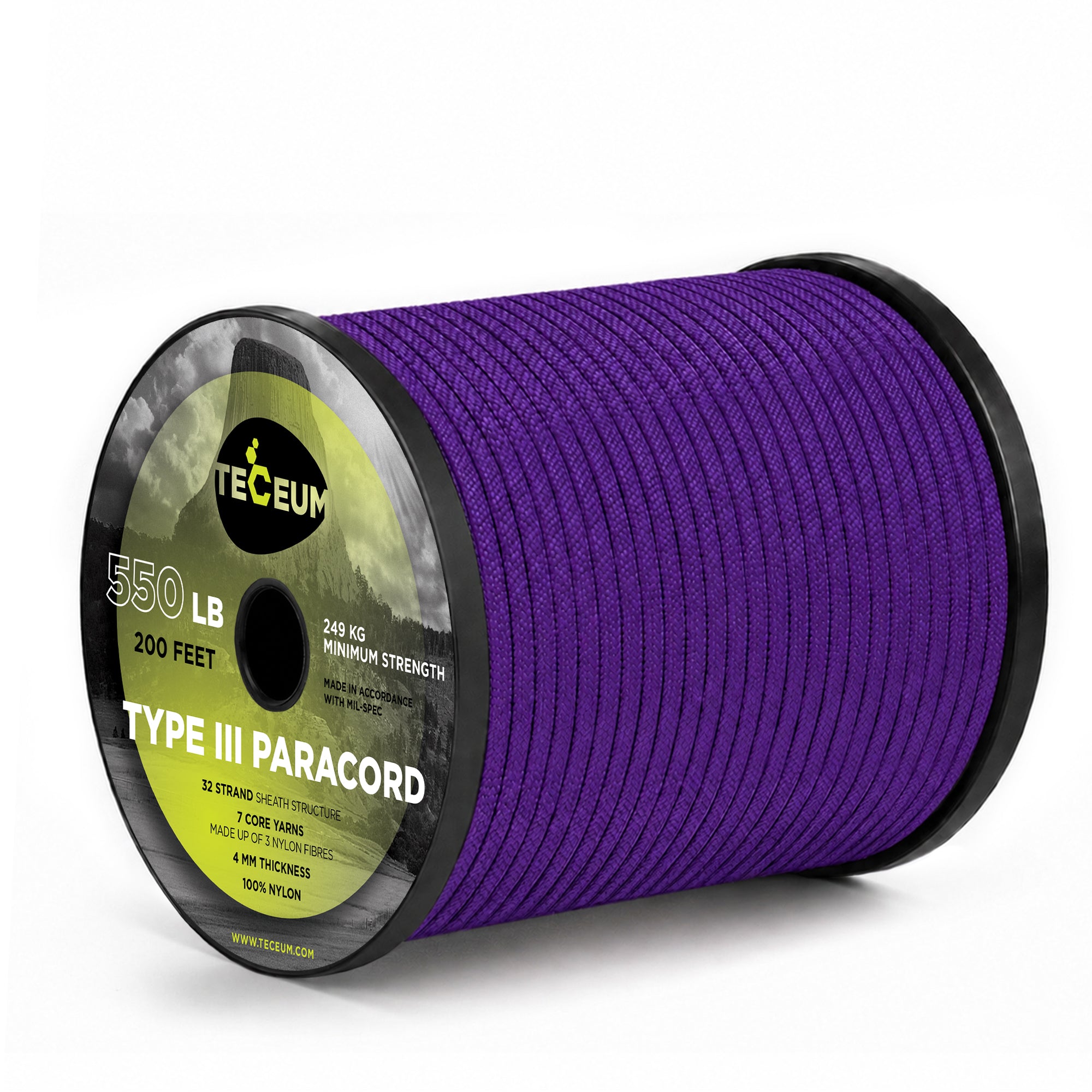 Paracord III 550 Indigo – 200 ft - image 1
