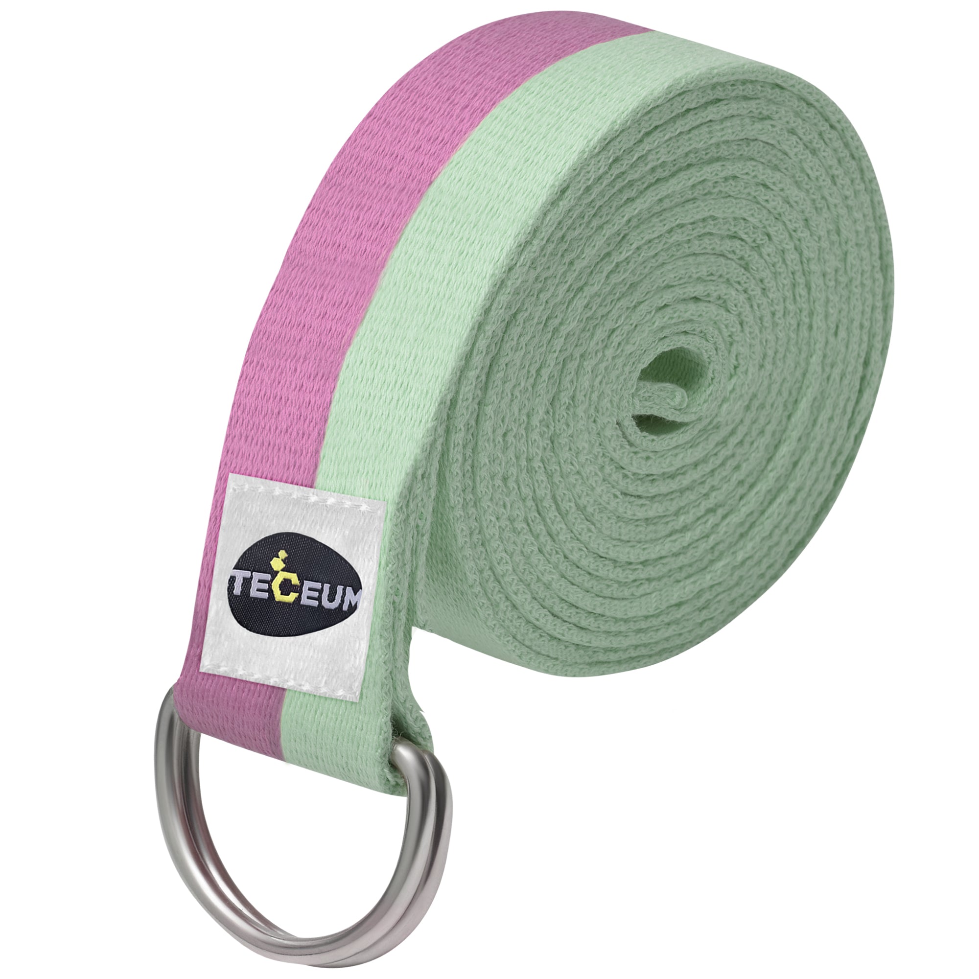 Yoga Straps – Polycotton – Lavender Green – 10 ft - image 1