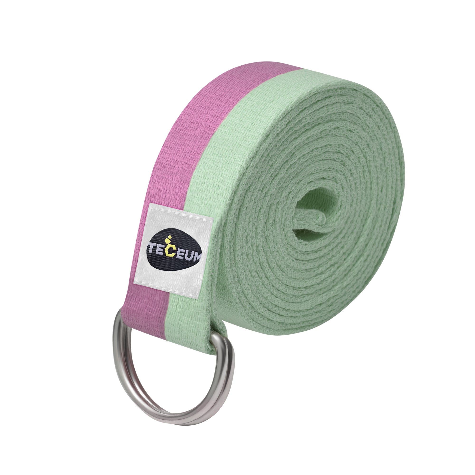 Yoga Straps – Polycotton – Lavender Green – 6 ft - image 1