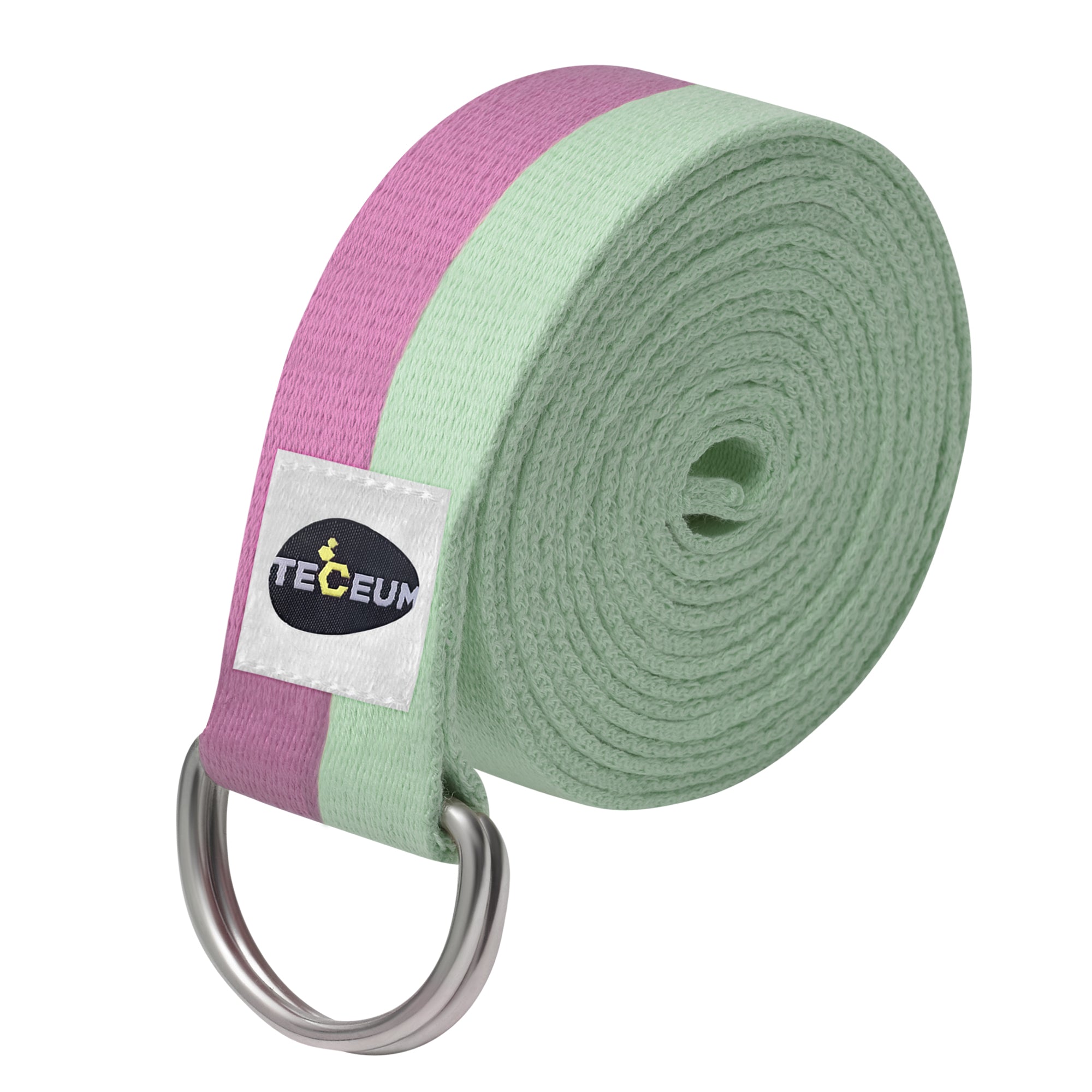 Yoga Straps – Polycotton – Lavender Green – 8 ft - image 1