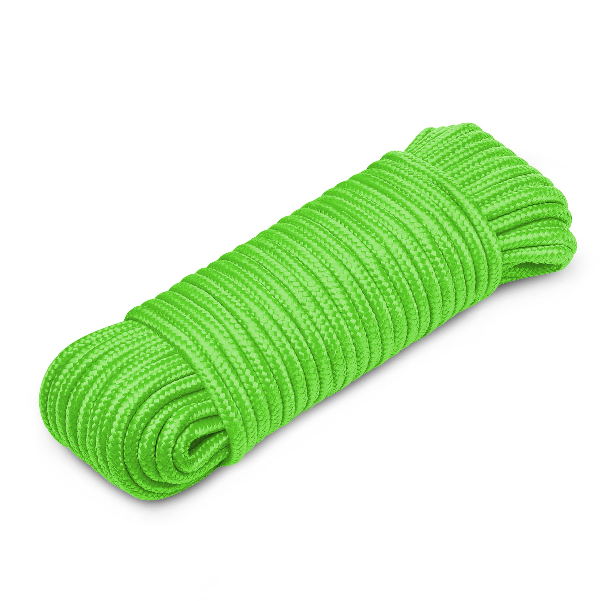Rope Polypropylene 3/8" 90 ft Neon Green - image 1