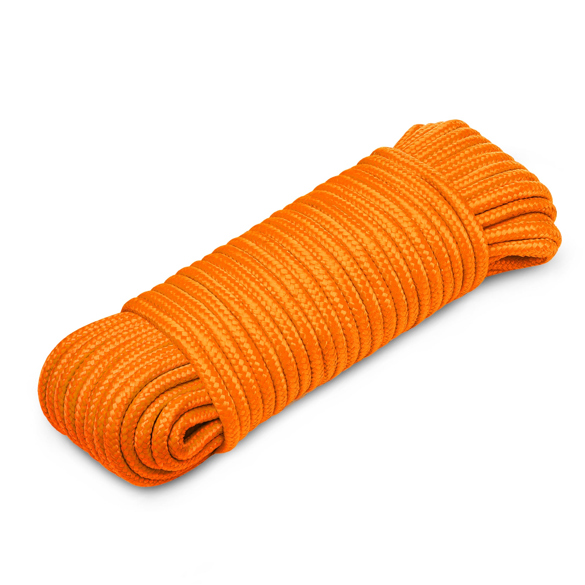Rope Polypropylene 3/8" 90 ft Orange Yellow - image 1