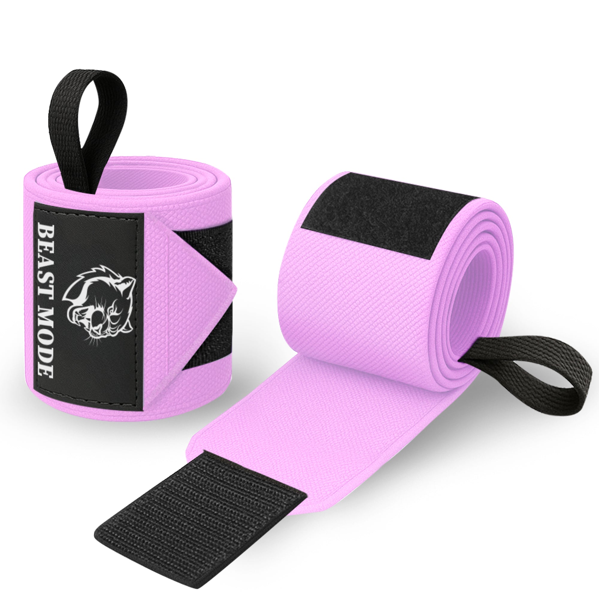 Wrist Wraps – Beast Mode – Pink – 18 - image 1