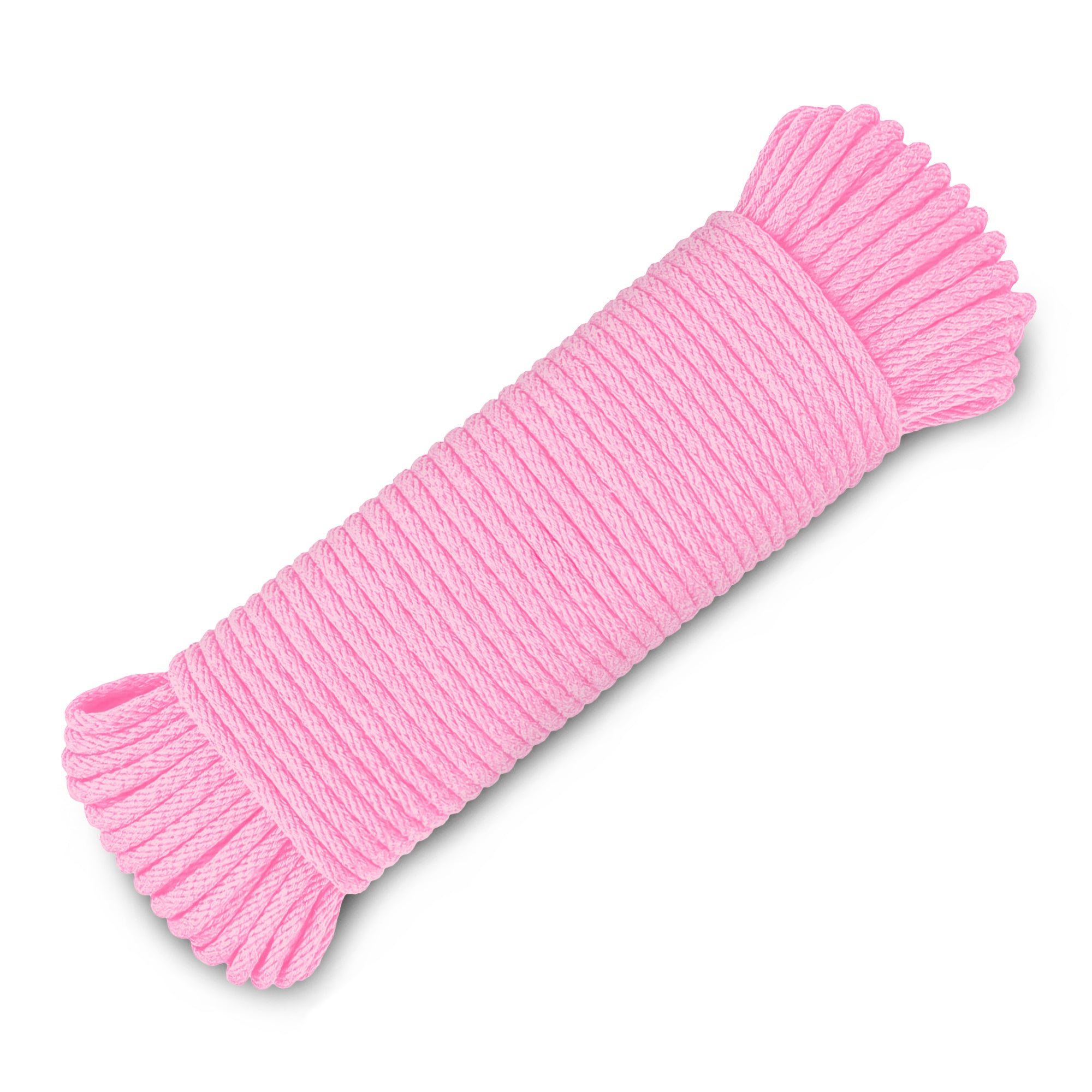 Rope Cotton 3/16" 100 ft Pink - image 1
