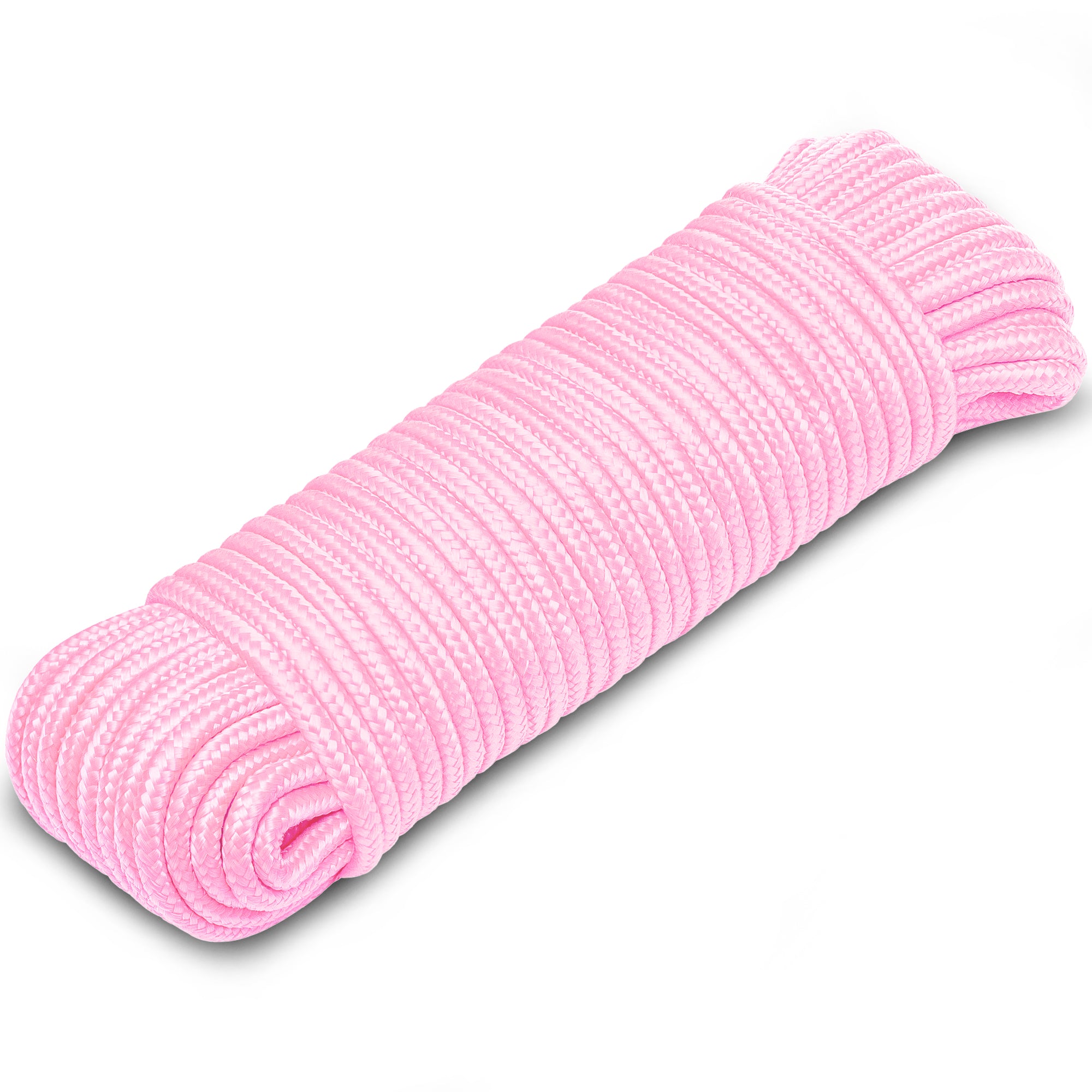 Rope Polypropylene 1/4" 150 ft Pink - image 1
