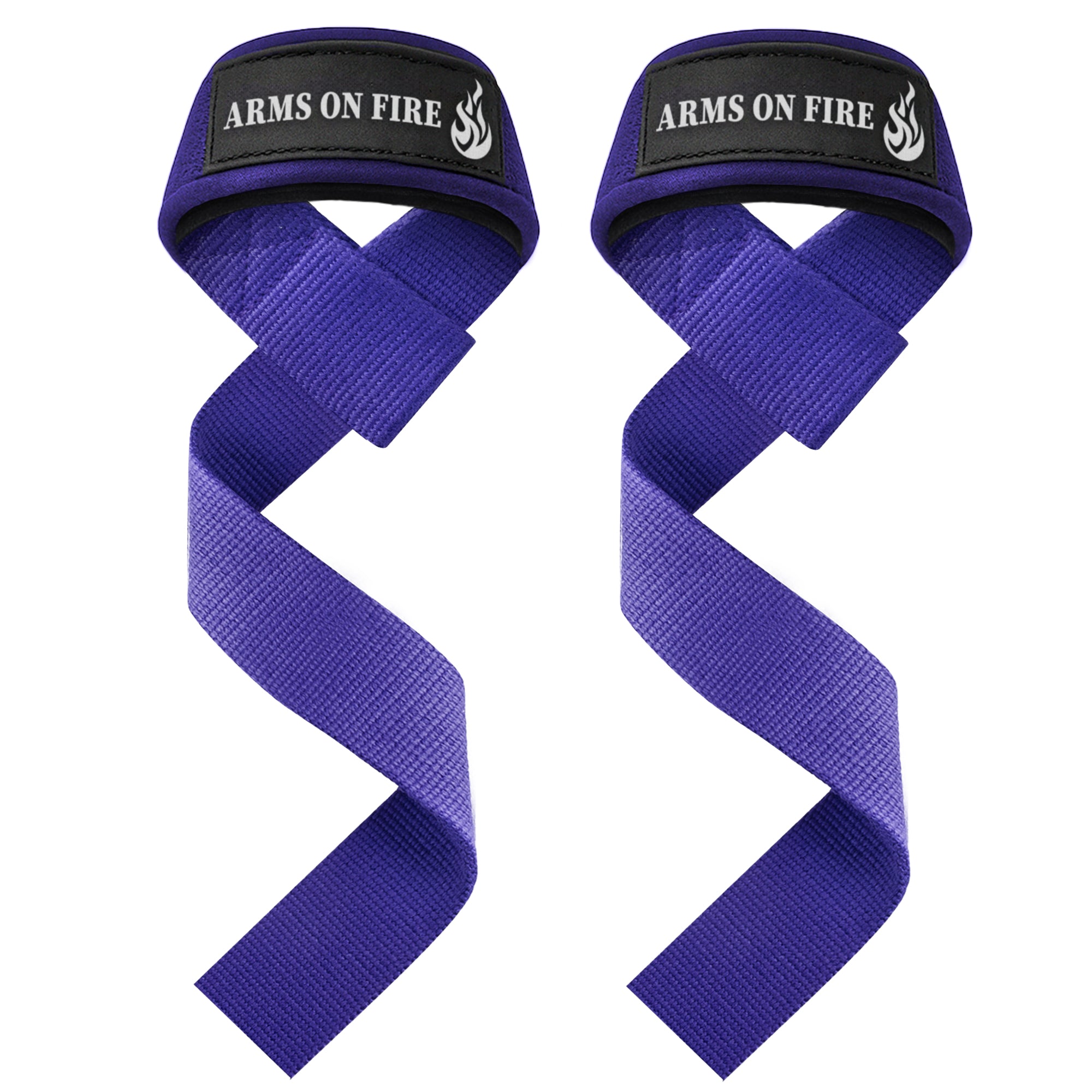 Wrist Straps – Arms on Fire – Purple - image 1