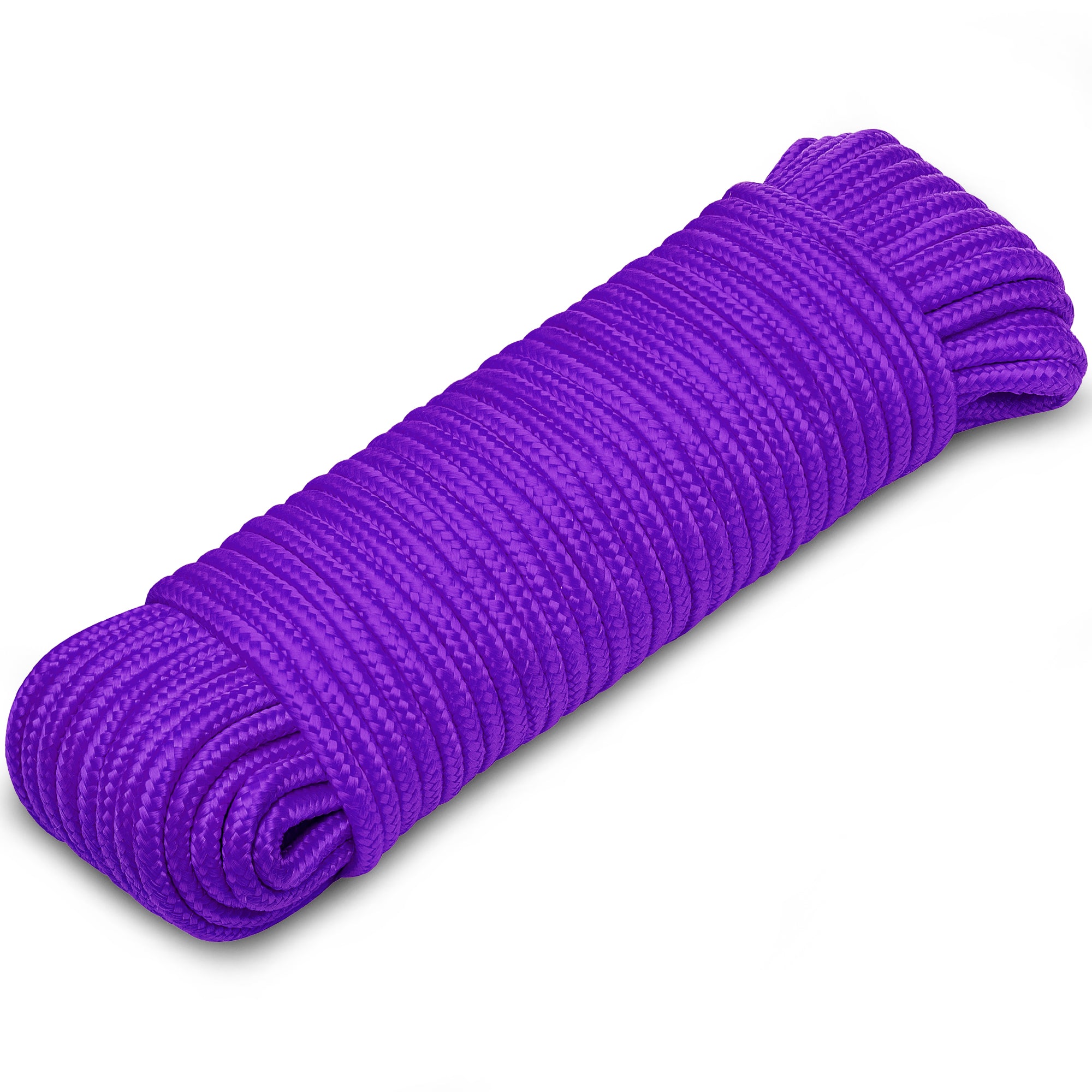 Rope Polypropylene 1/4" 150 ft Purple - image 1