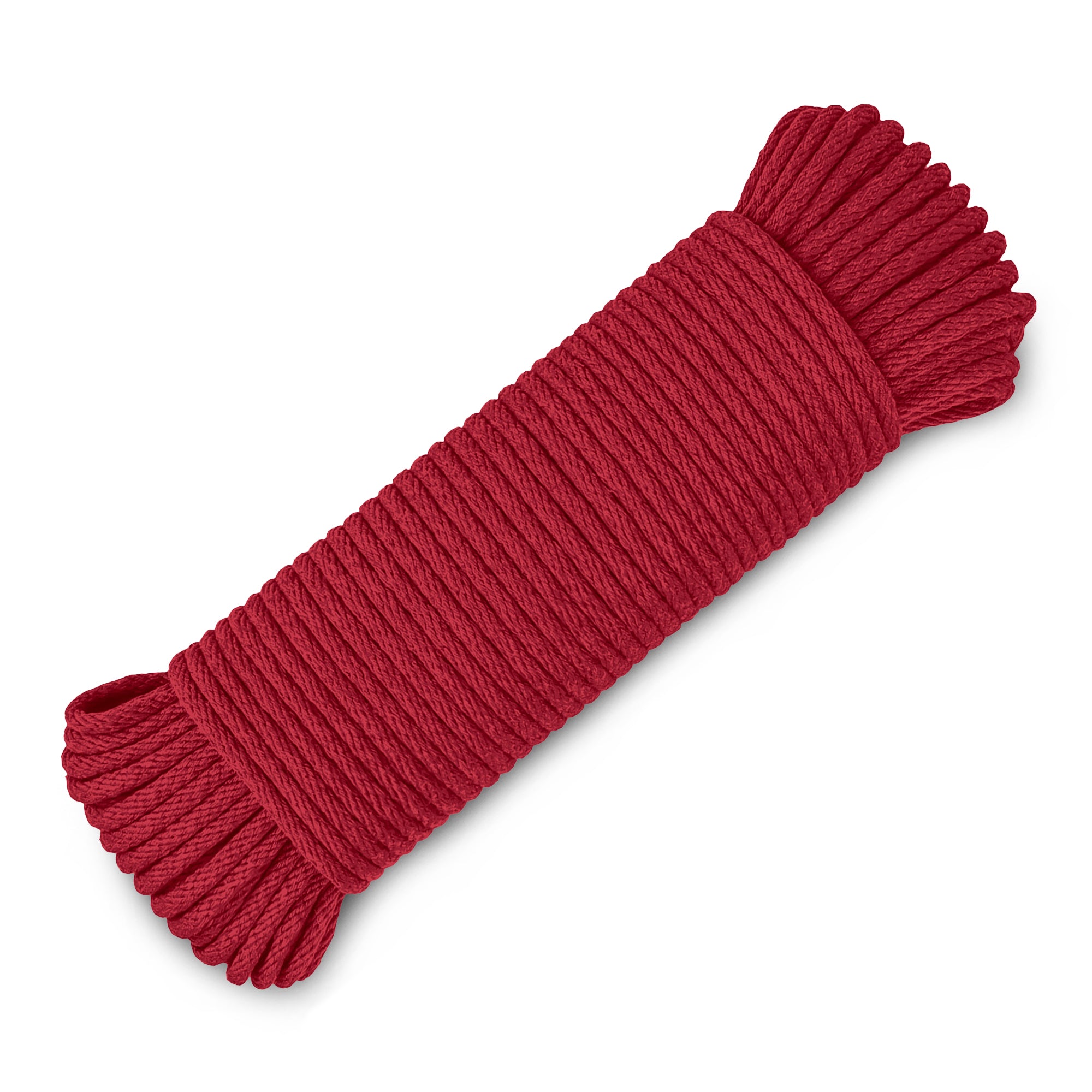 Rope Cotton 3/16" 100 ft Red - image 1