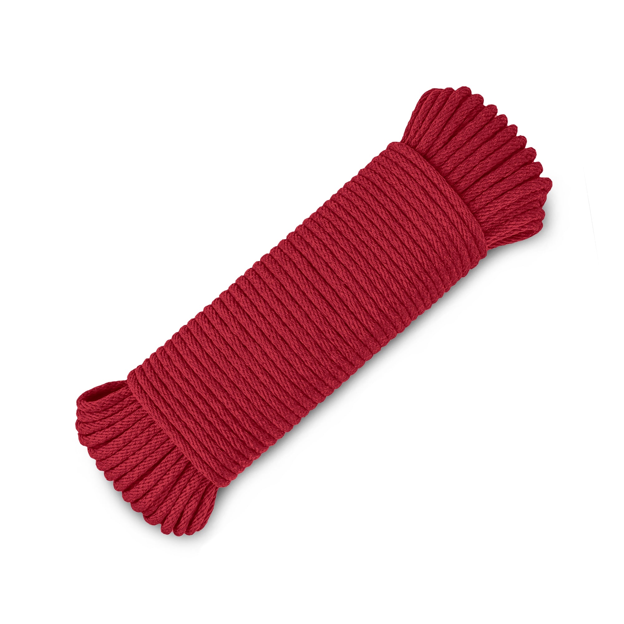 Rope Cotton 3/16" 50 ft Red - image 1