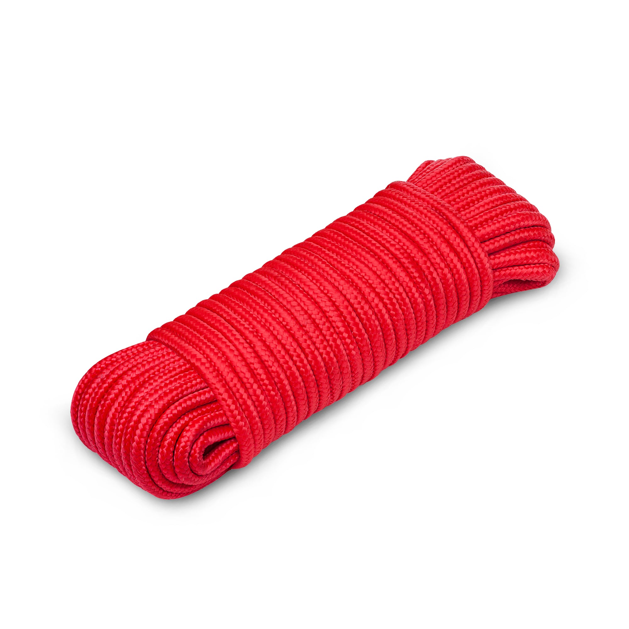 Rope Polypropylene 1/4" 90 ft Red - image 1