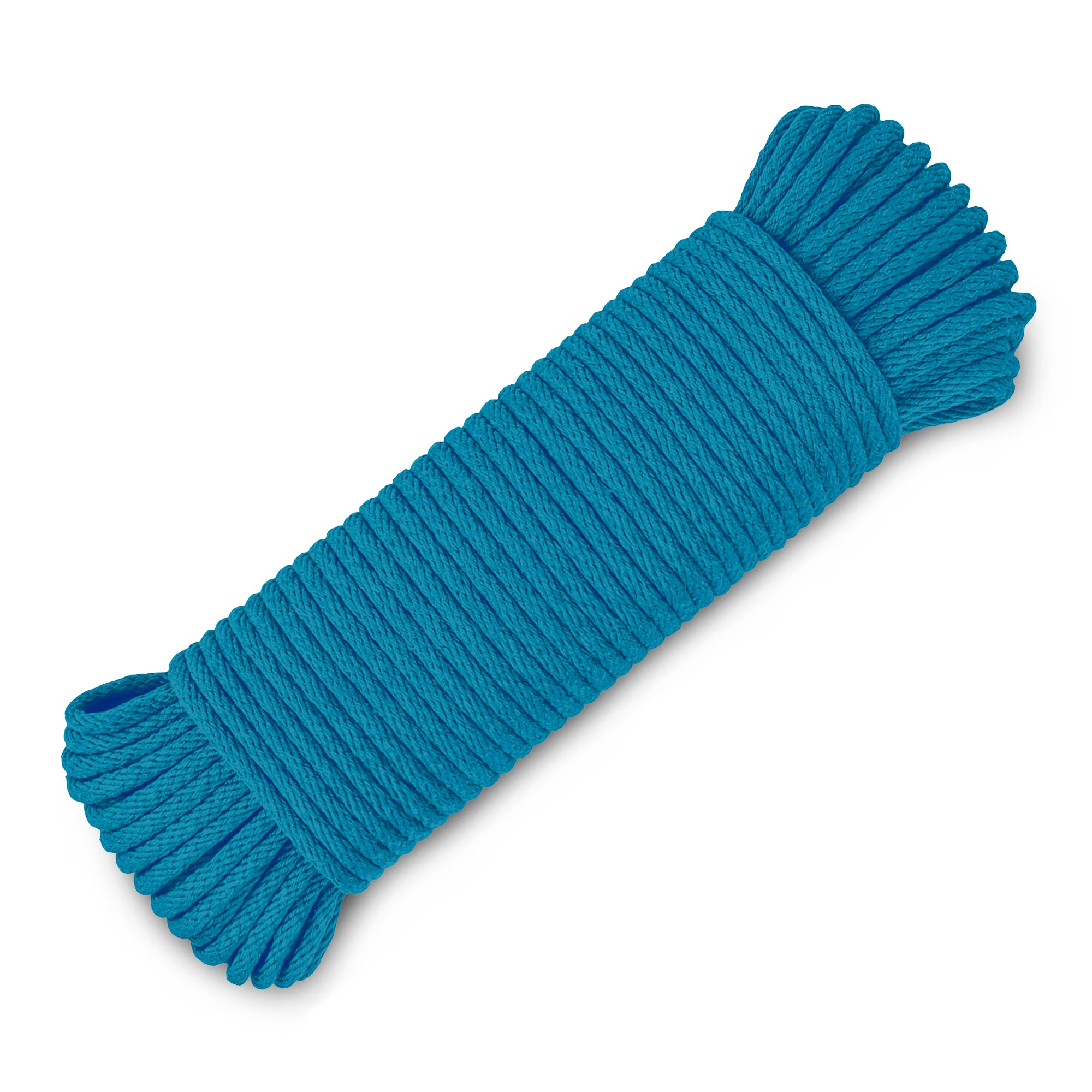 Rope Cotton 3/16" 100 ft Sky Blue - image 1