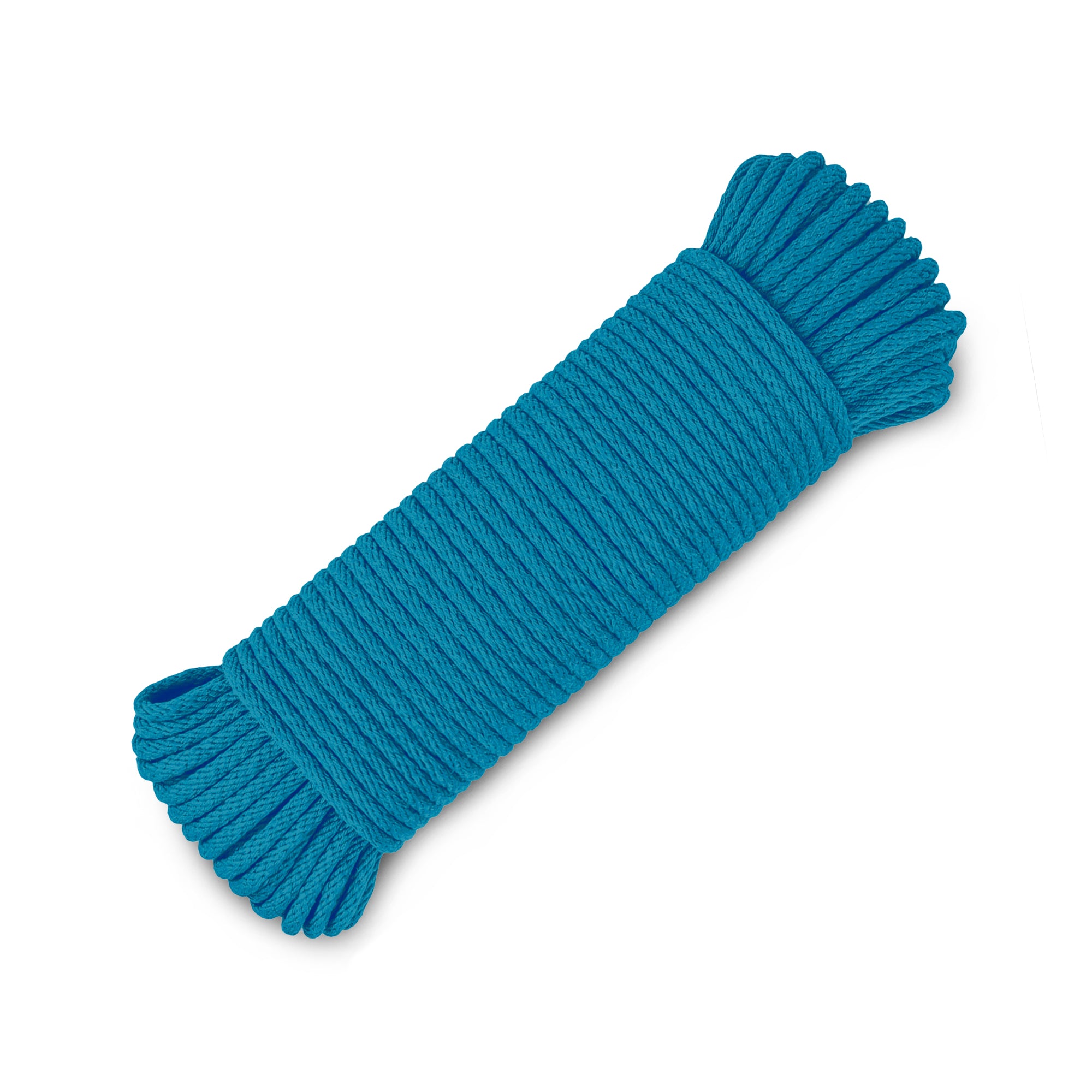 Rope Cotton 3/16" 50 ft Sky Blue - image 1