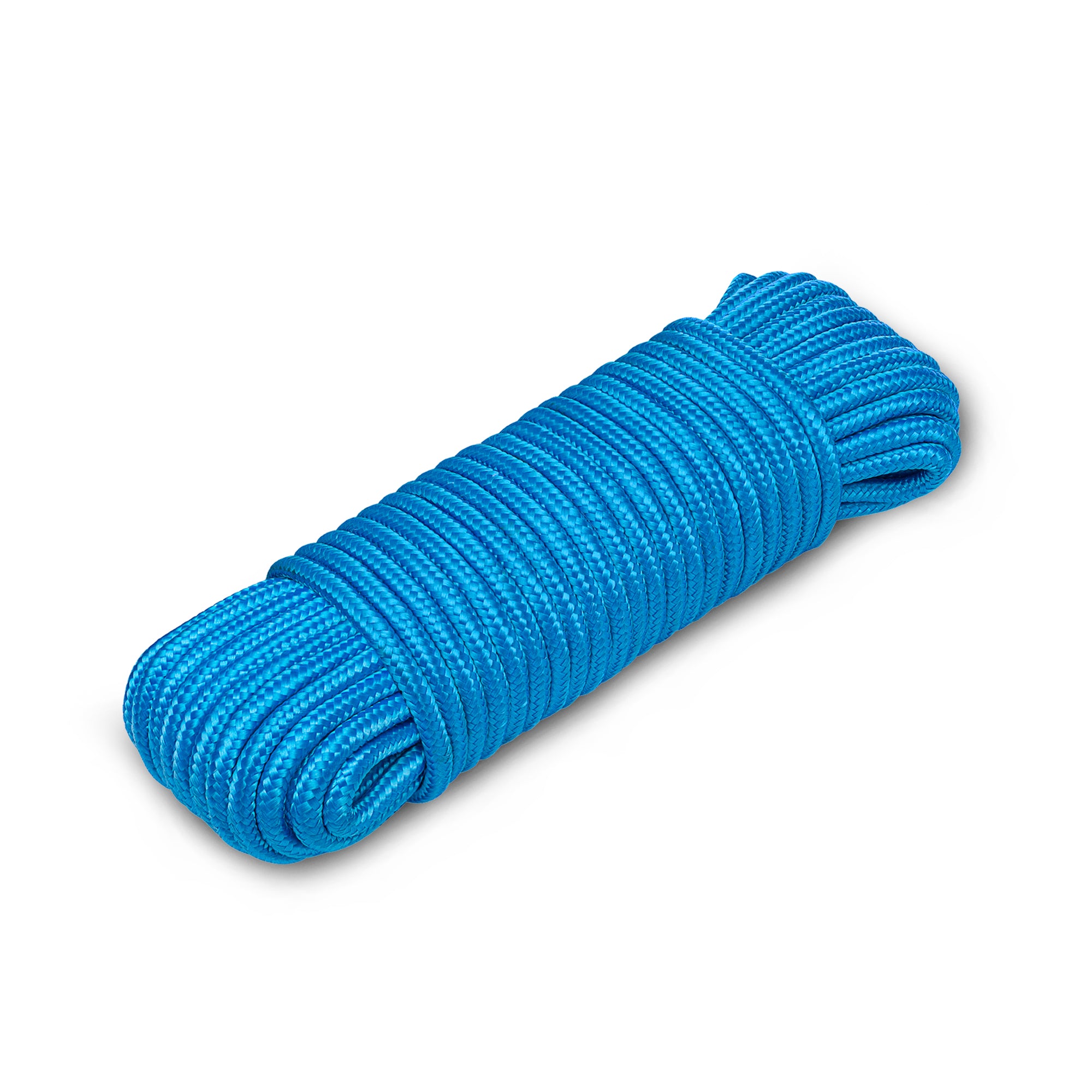 Rope Polypropylene 1/4" 90 ft Sky Blue - image 1