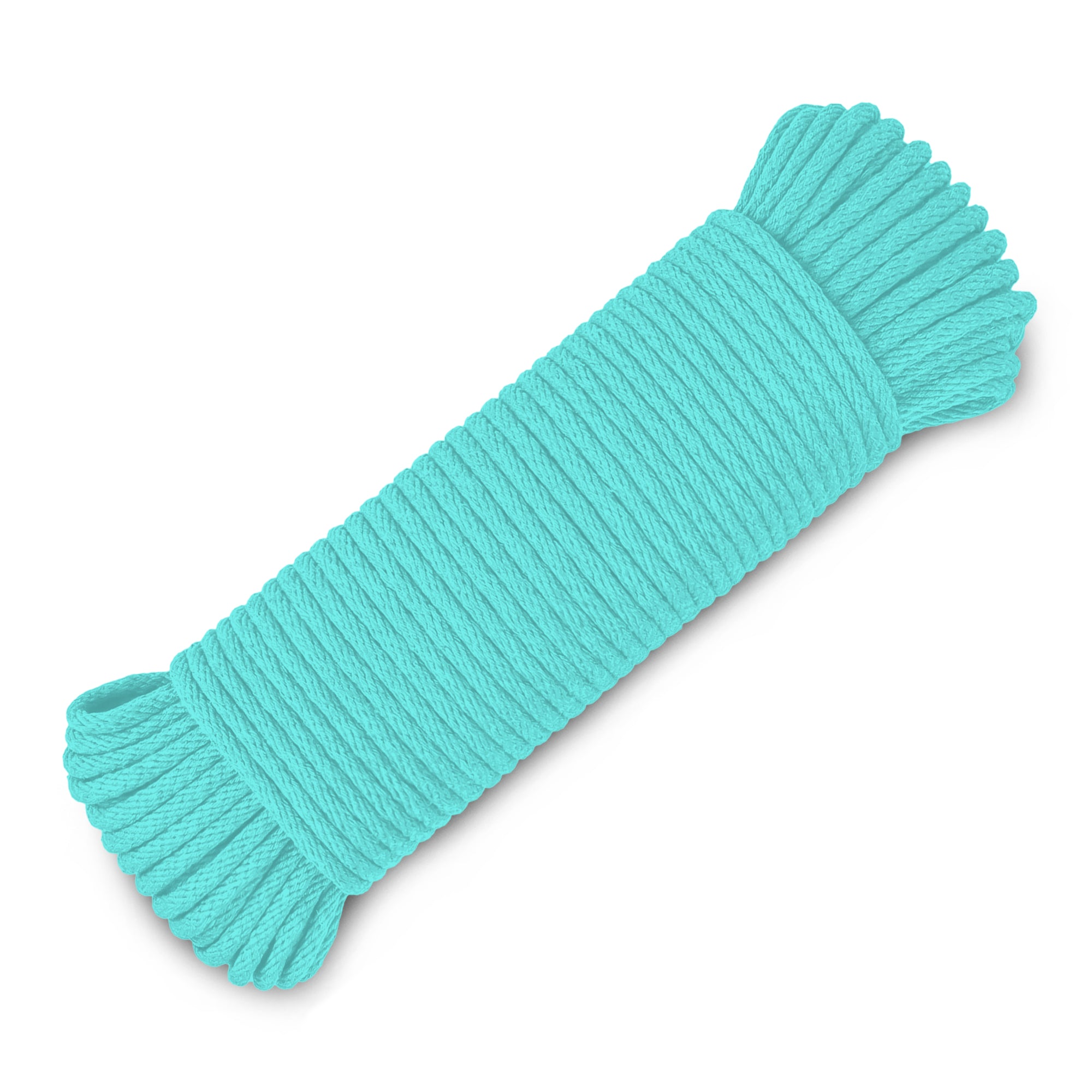 Rope Cotton 3/16" 100 ft Turqouise - image 1