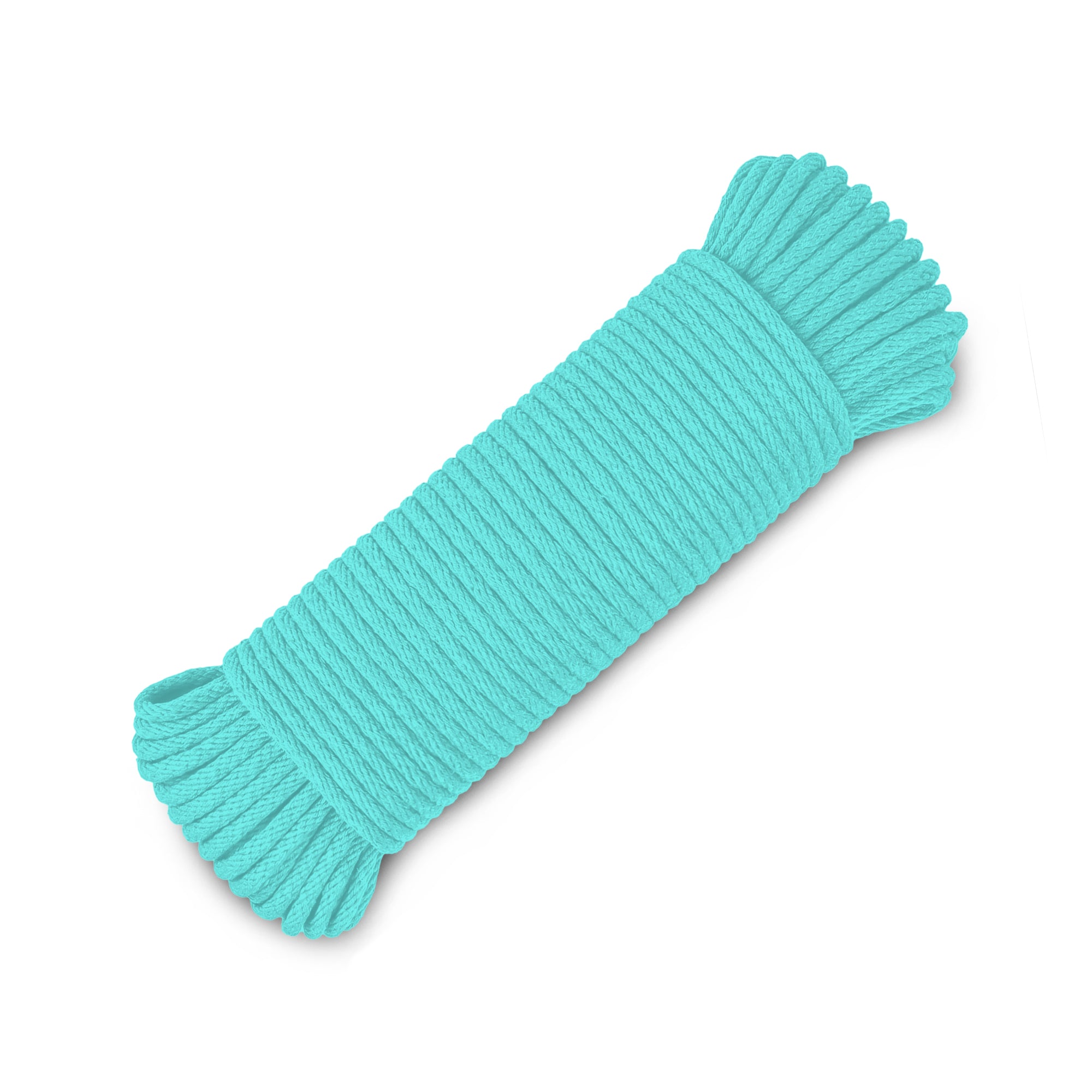 Rope Cotton 3/16" 50 ft Turqouise - image 1