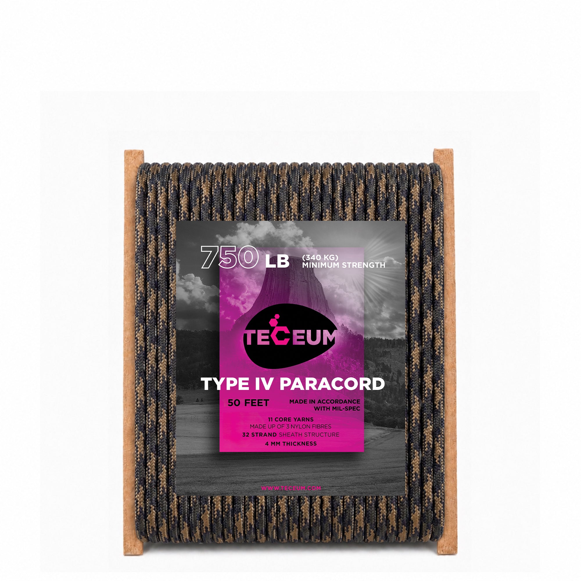 Paracord IV 750 Uabite – 50 ft - image 1