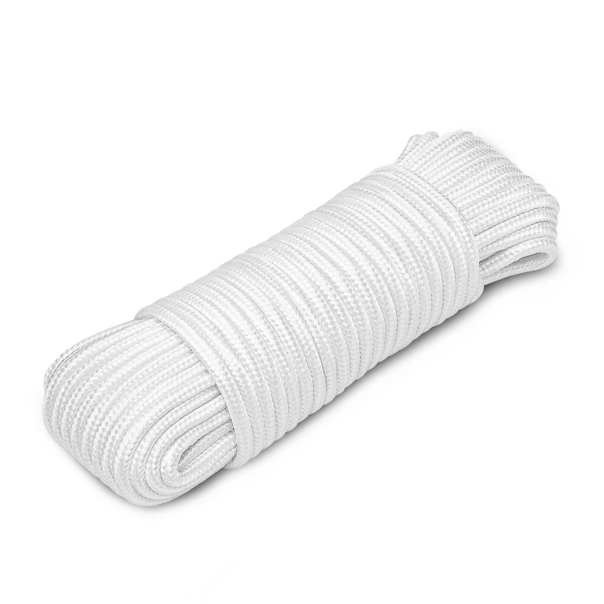 Rope Polypropylene 3/8" 90 ft White - image 1