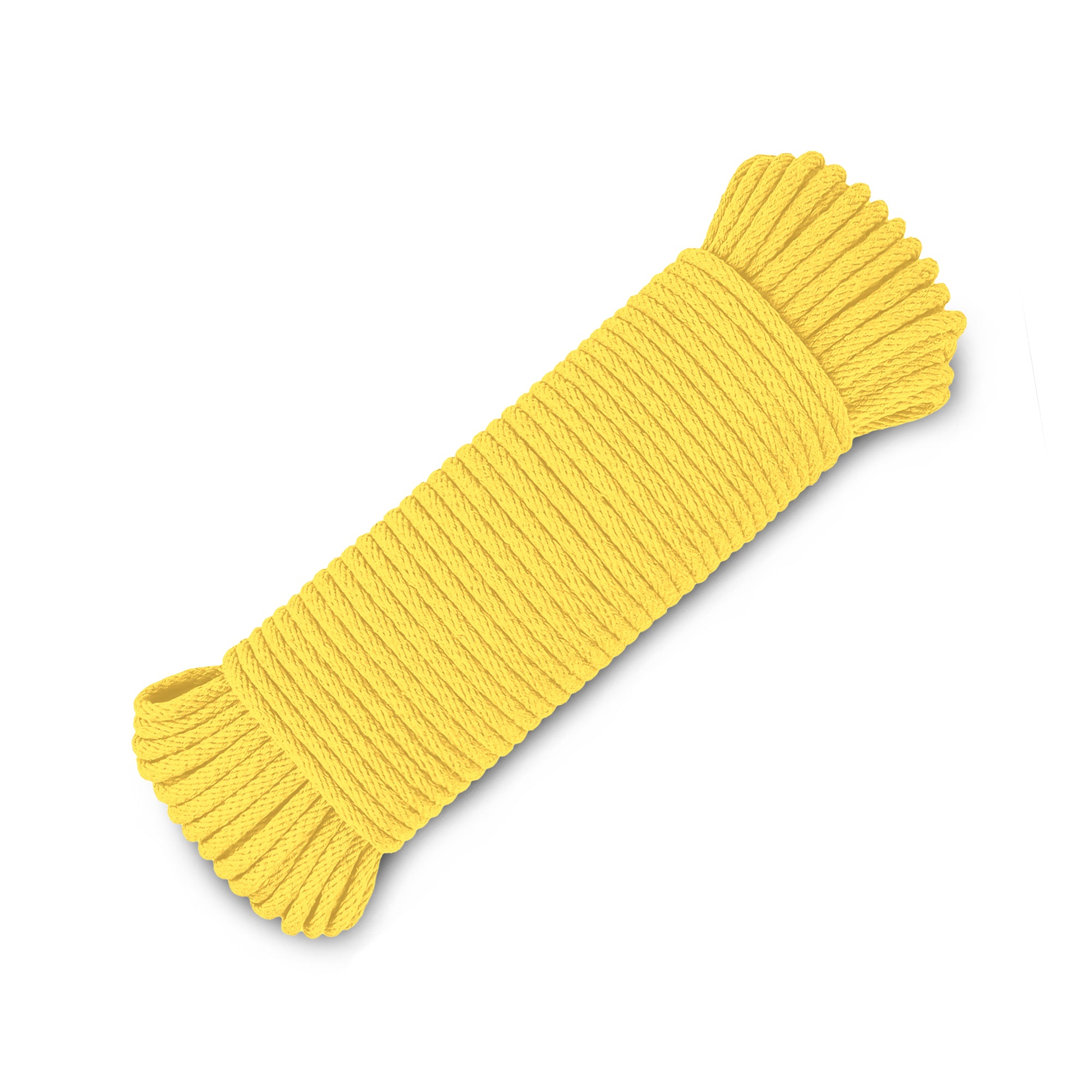 Rope Cotton 3/16" 50 ft Yellow - image 1