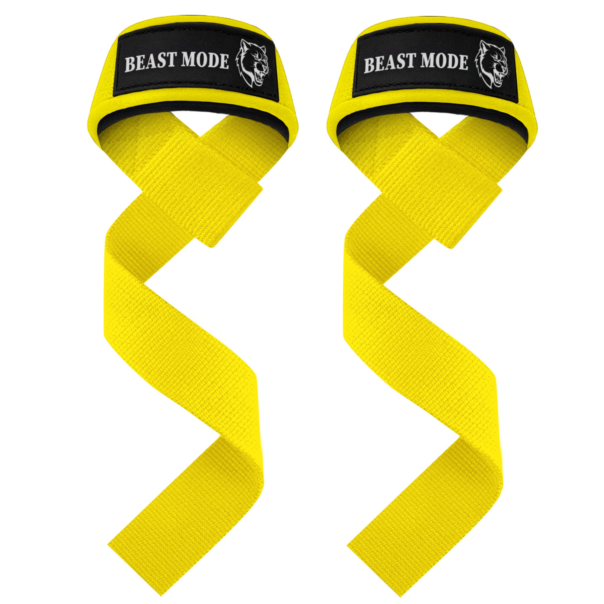 Wrist Straps – Beast Mode – Yellow - image 1
