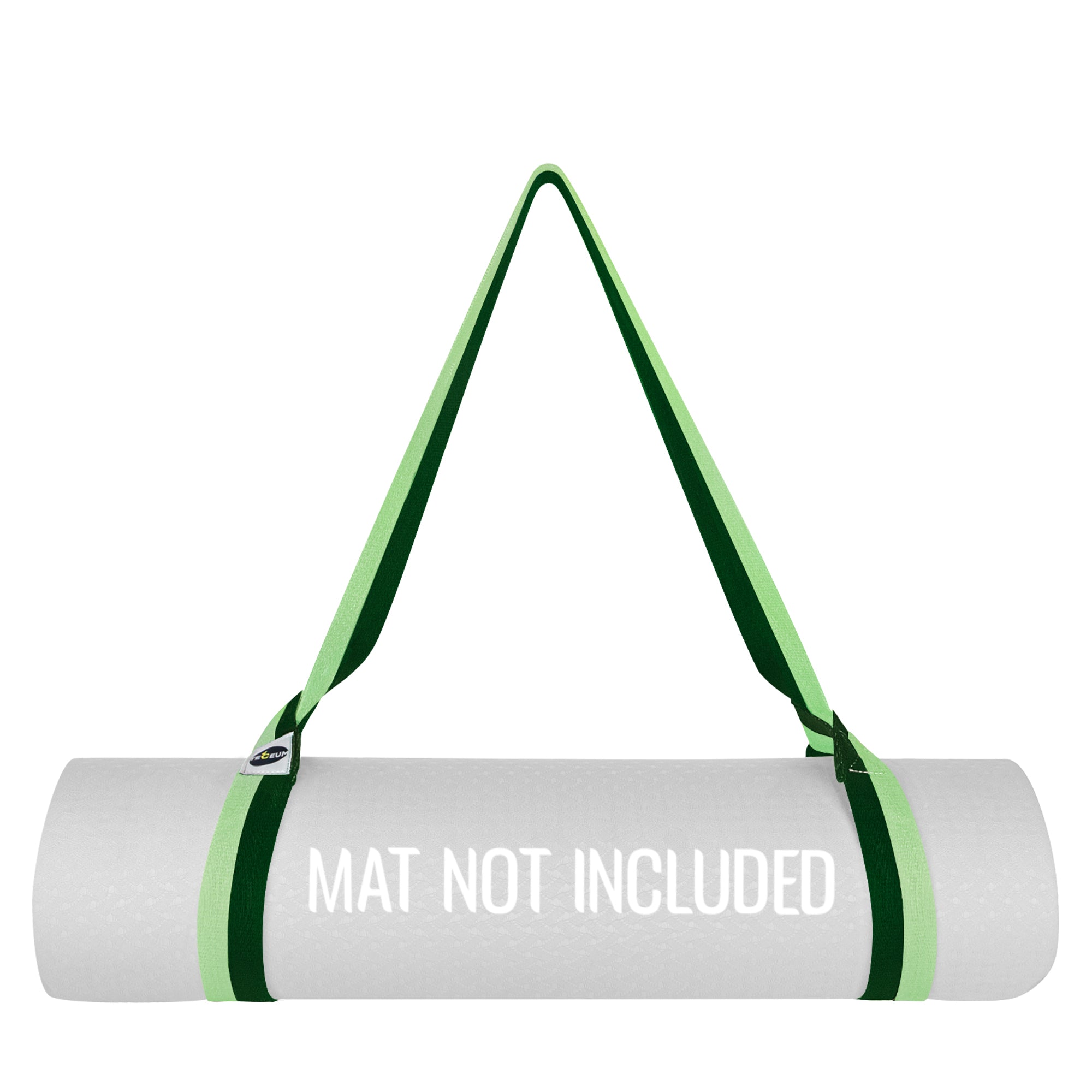 Yoga Mat Straps – Polycotton – Green Avocado – 64 IN - image 1