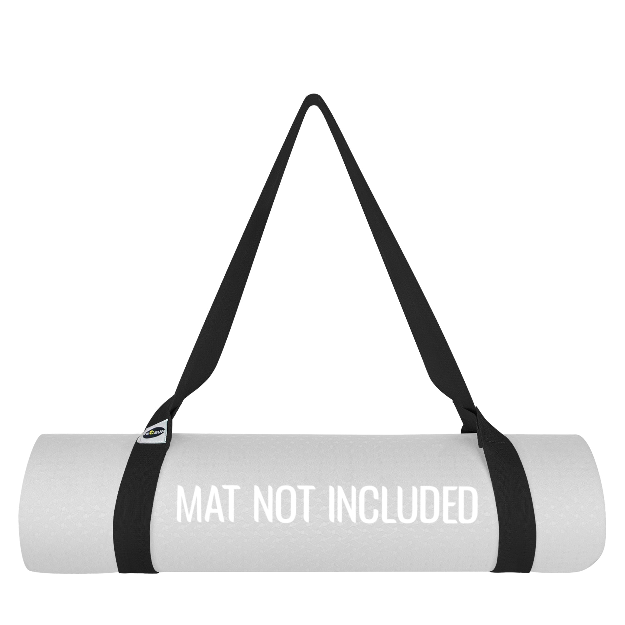 Yoga Mat Straps – Polycotton – Black – 64 IN - image 1
