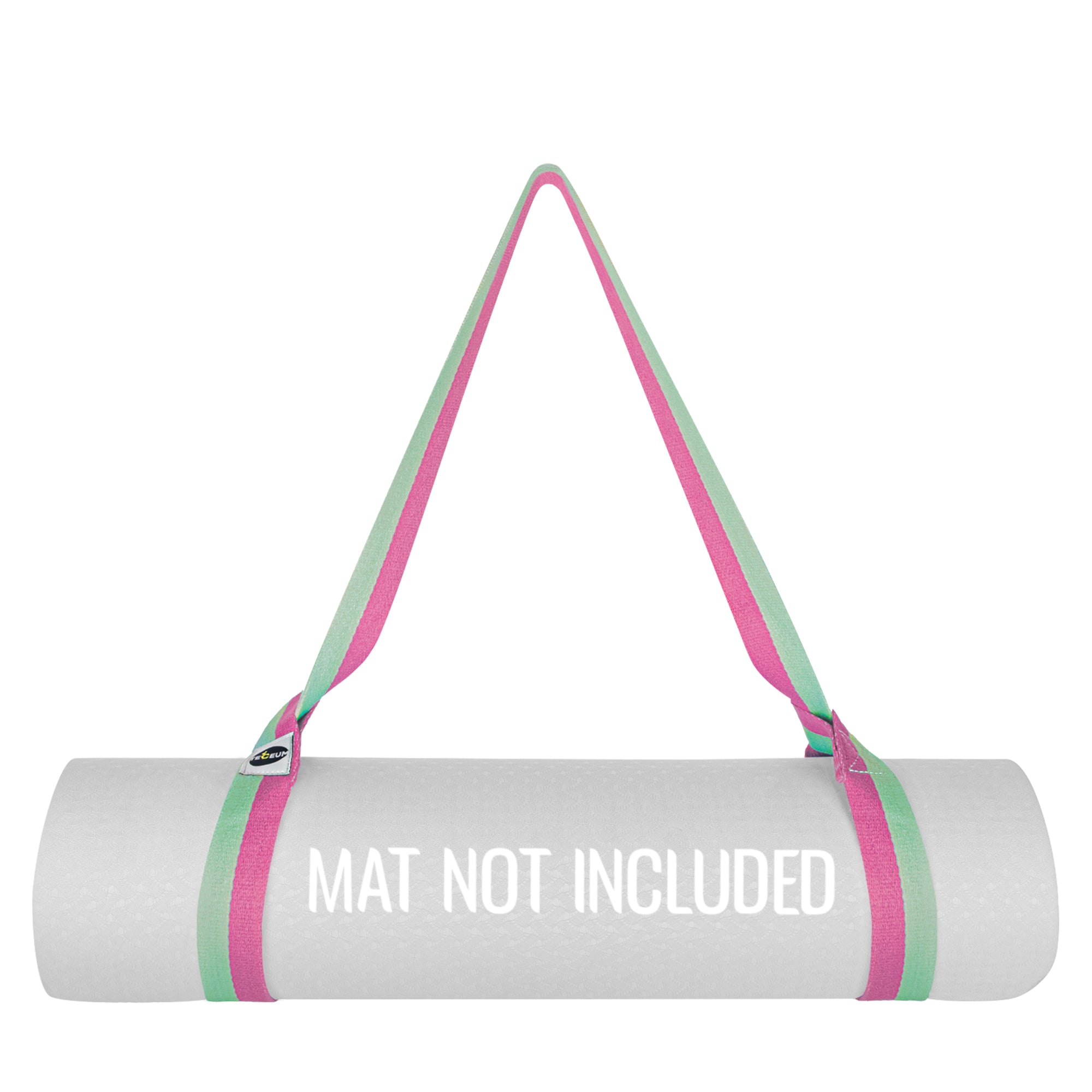 Yoga Mat Straps – Polycotton – Lavender Green – 64 IN - image 1